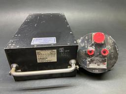 (LOT) MACH SWITCH DRA76C-5 ALT# 6600098-1 (TESTED) & GOODRICH COMPUTER AMPLIFIER CA-530J