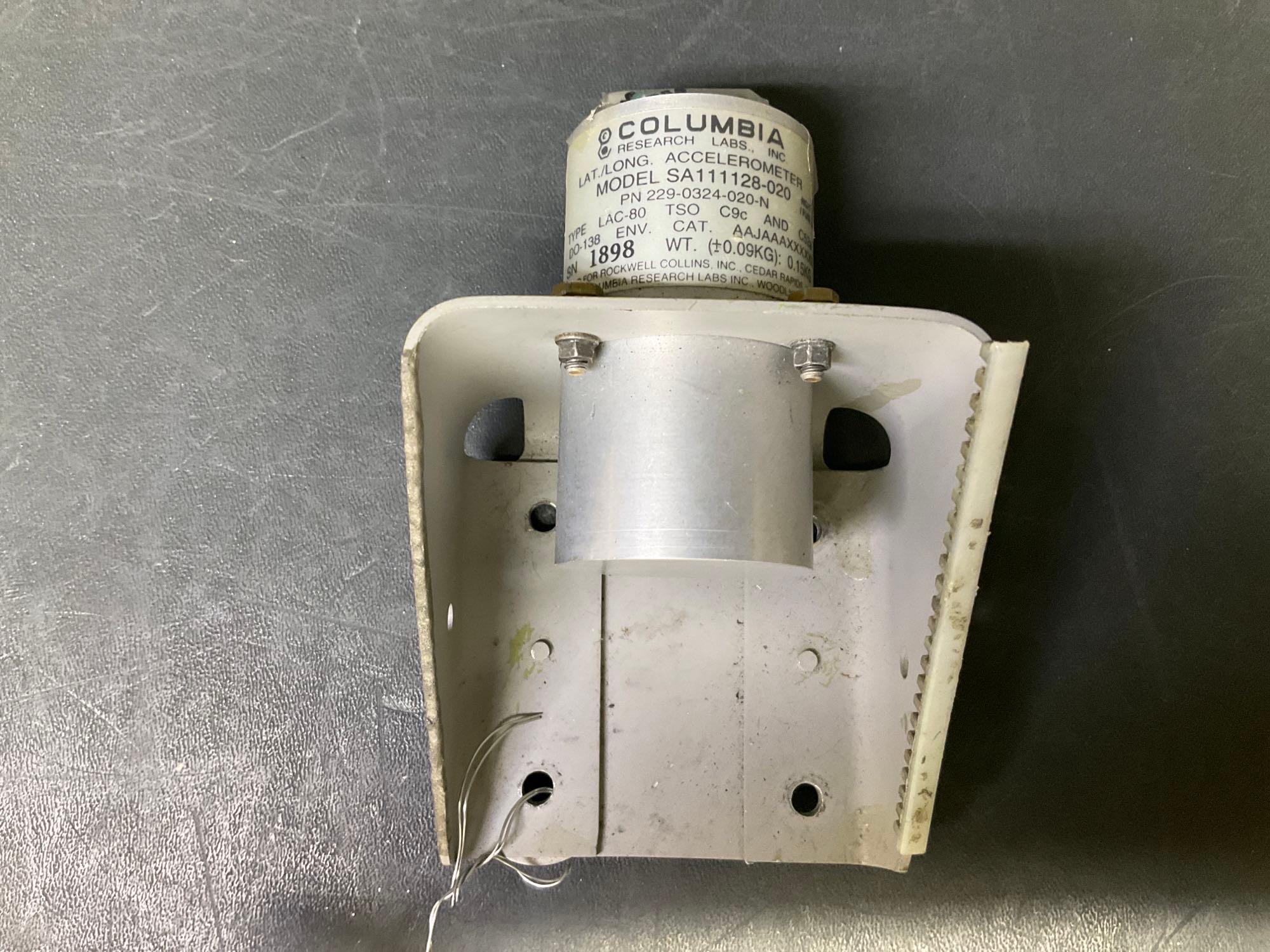 KING KRG-332 RATE GYRO 060-0033-00 & COLUMBIA ACCELEROMETER 229-0324-020-N
