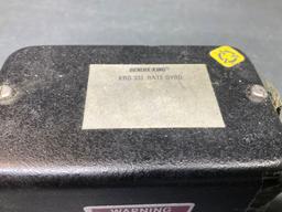 KING KRG-332 RATE GYRO 060-0033-00 & COLUMBIA ACCELEROMETER 229-0324-020-N