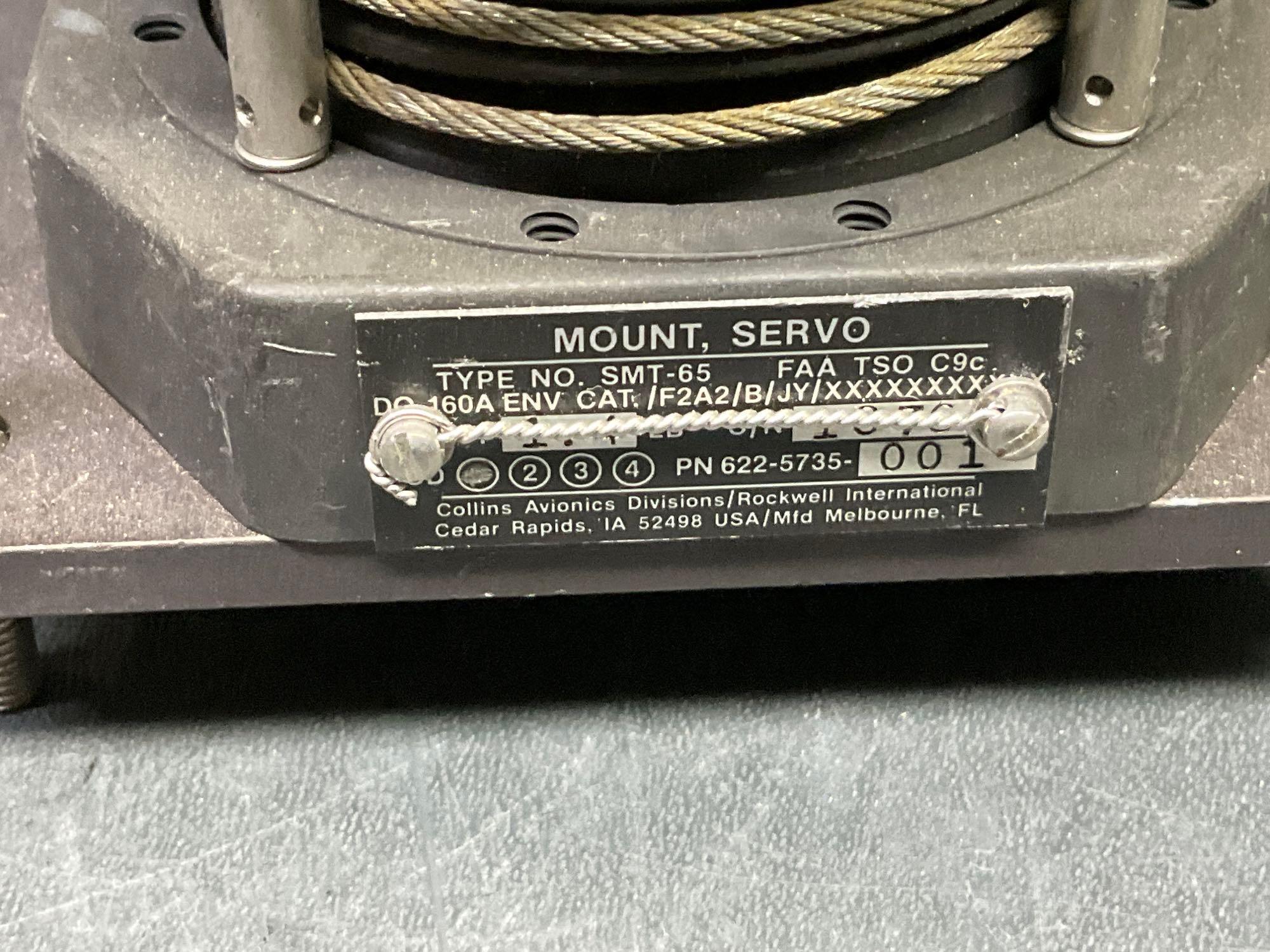(5) COLLINS SMT-65 SERVO MOUNTS