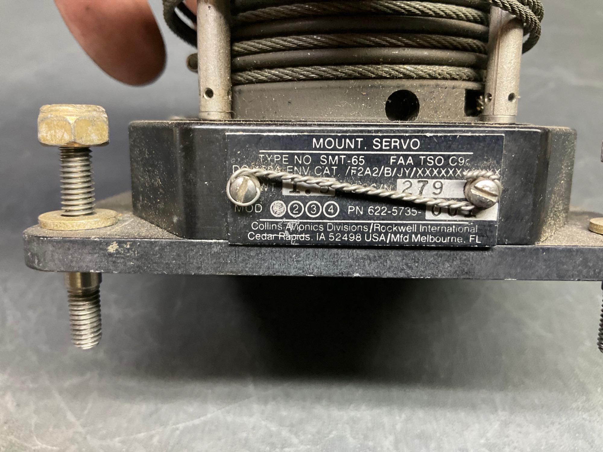 (5) COLLINS SMT-65 SERVO MOUNTS