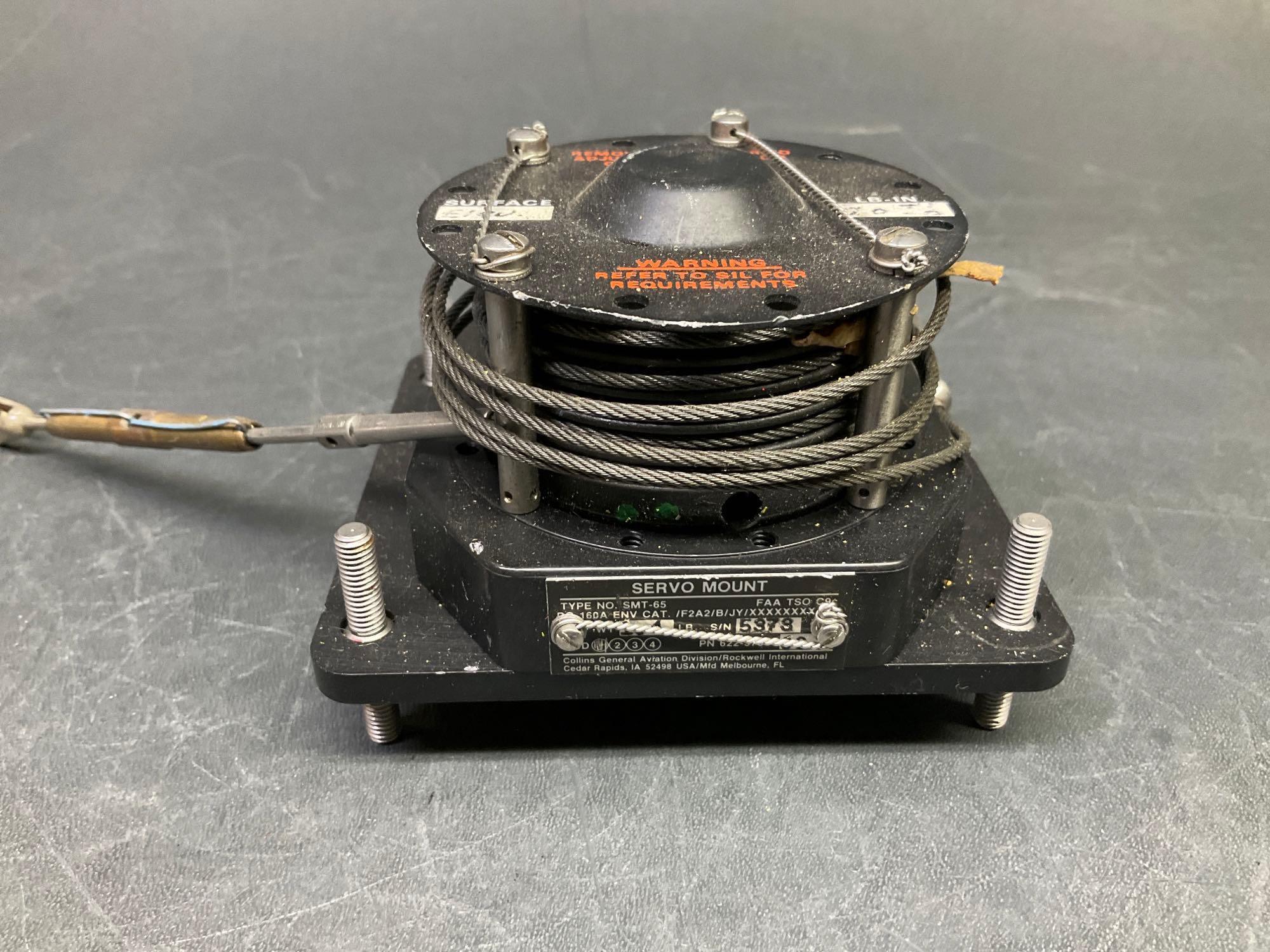 (5) COLLINS SMT-65 SERVO MOUNTS
