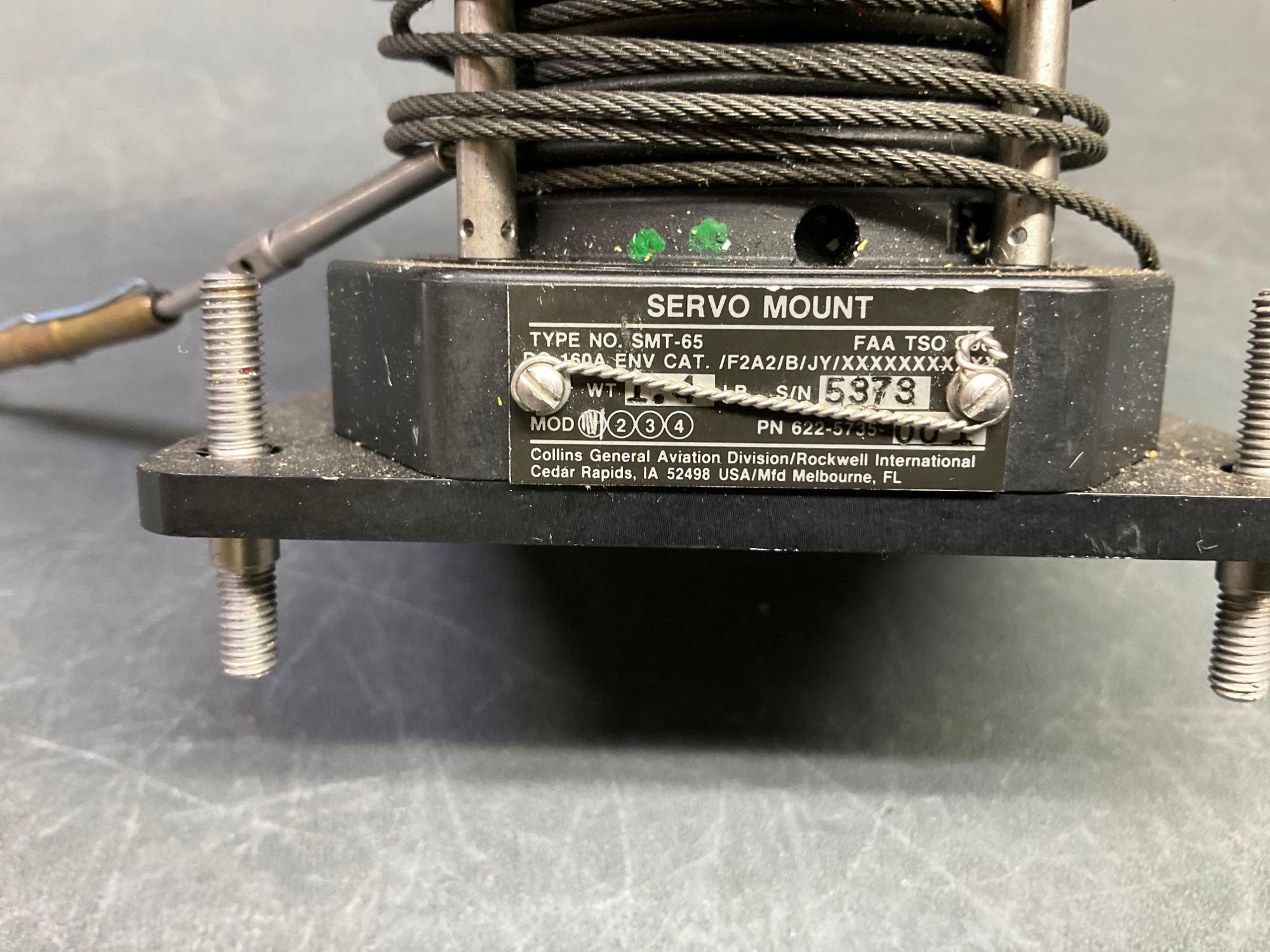 (5) COLLINS SMT-65 SERVO MOUNTS