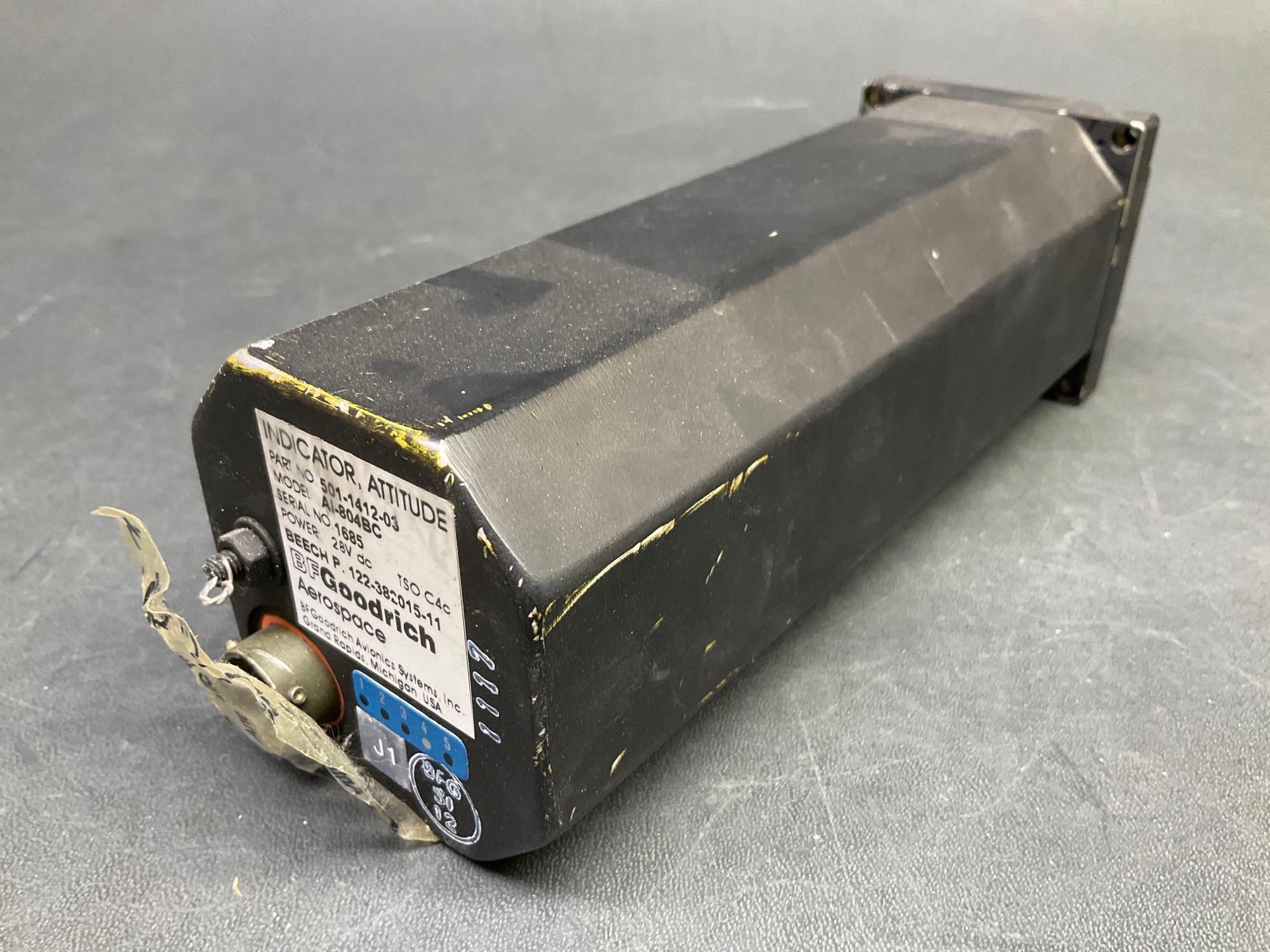 GOODRICH AI-804BC ATTITUDE INDICATOR 501-1412-03 (A/R)
