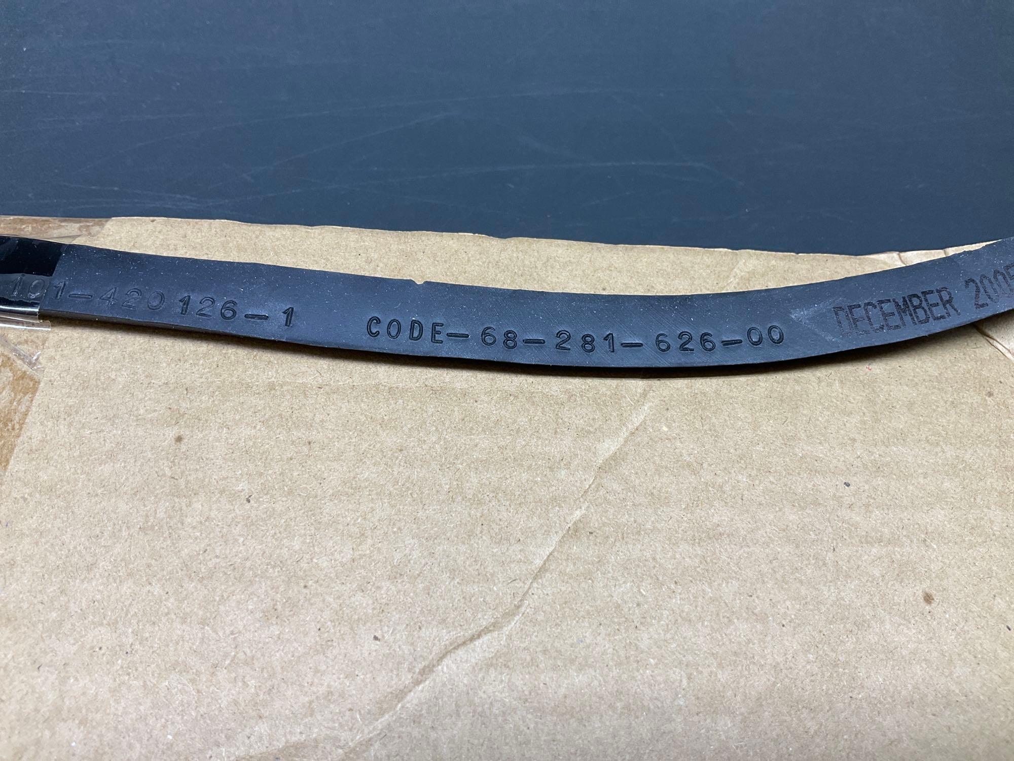 NEW KING AIR WING WINDOW SEAL 101-420126-1, COWL SEAL 101-910049-100, PLACARDS AND P-BARON BULKHEAD