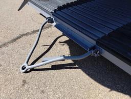 HELICOPTER TRANSPORT PAD 12FTx12FT (DISASSEMBLES FOR TRANSPORT) (SOME TIRES ARE FLAT / DRY ROT)