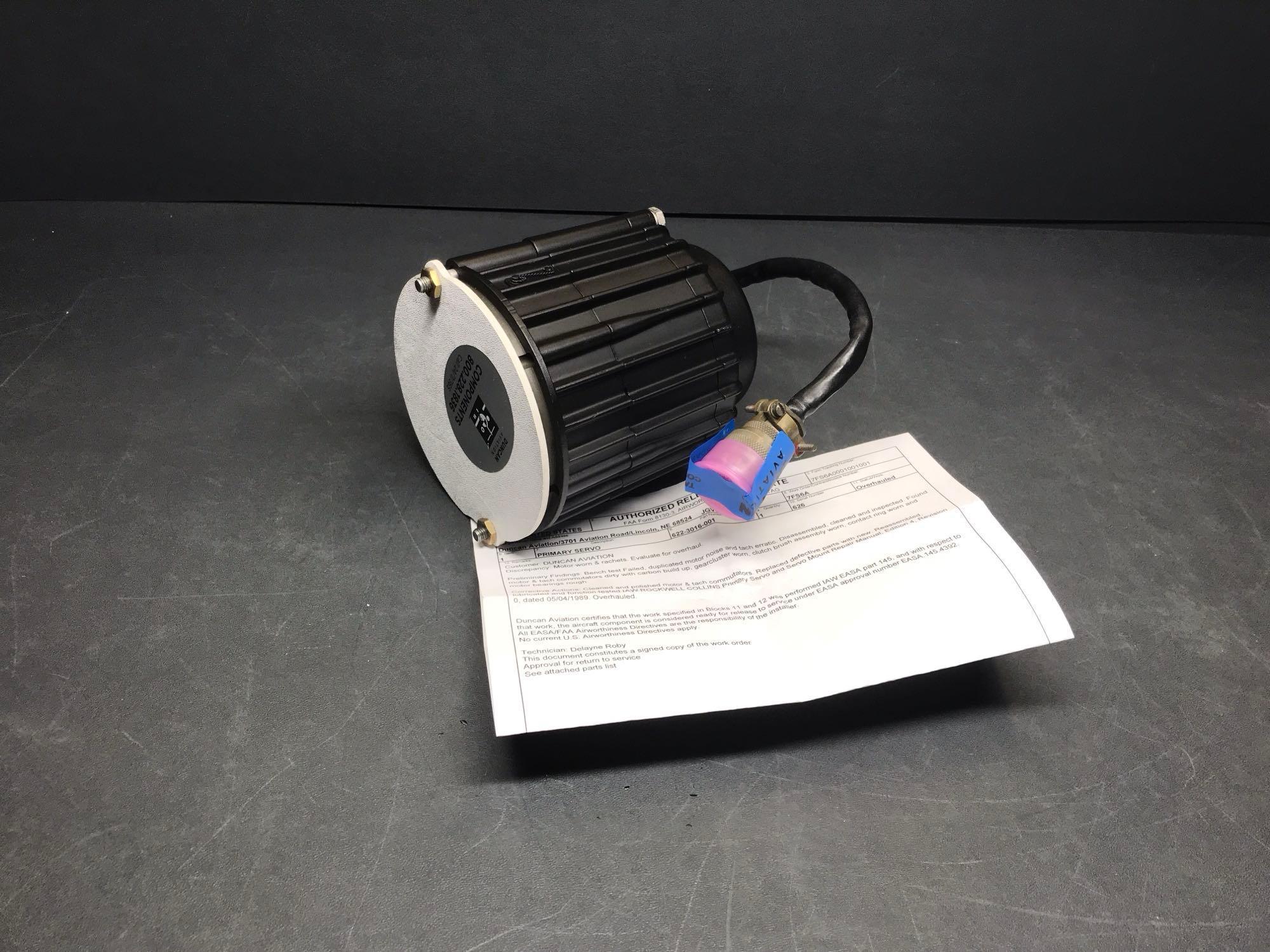 SVO-80B PRIMARY SERVO 622-3016-001 (OVERHAULED)