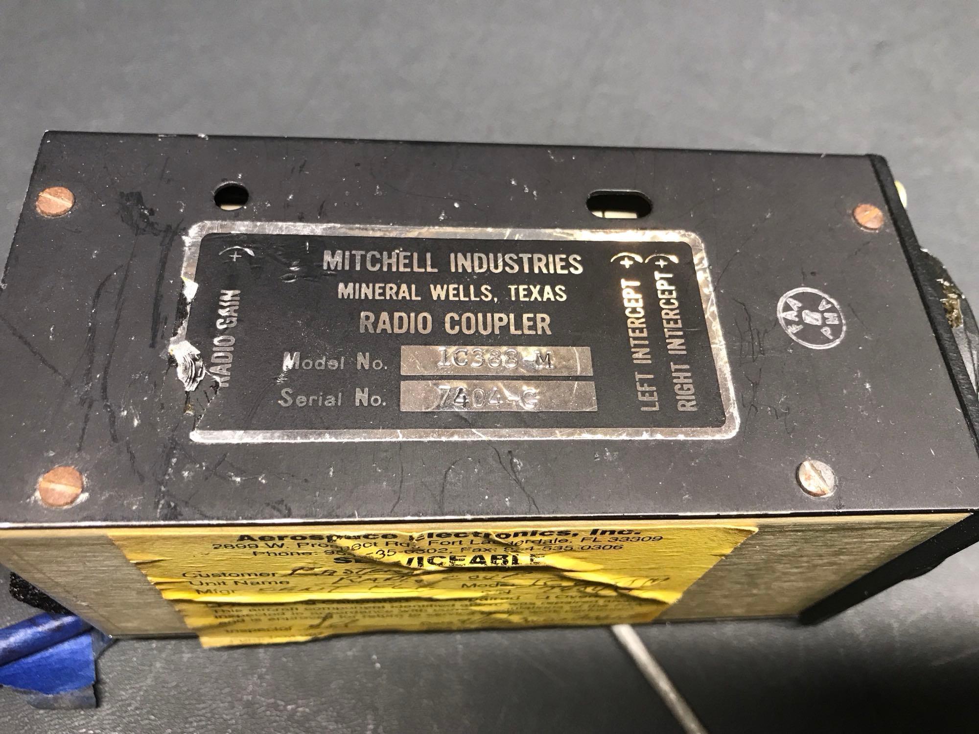 (LOT) MITCHELL & ARC AUTOPILOT INVENTORY, 1C388 & 44030-3739