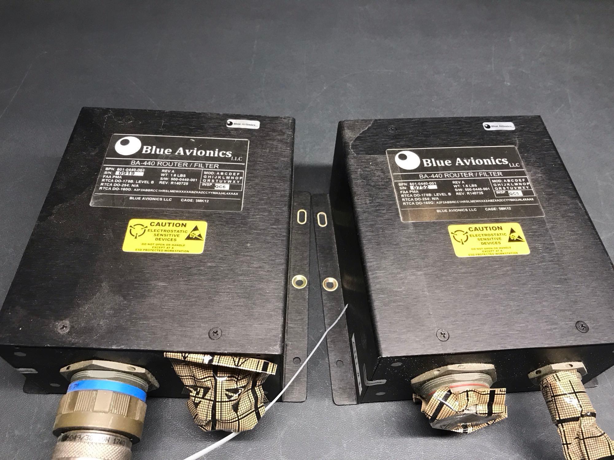 (LOT) PILOT VIEW CMA-1100EMU & BA-440 FILTERS