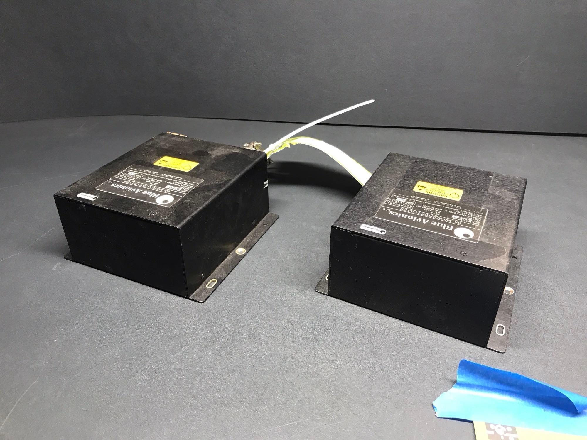 (LOT) PILOT VIEW CMA-1100EMU & BA-440 FILTERS