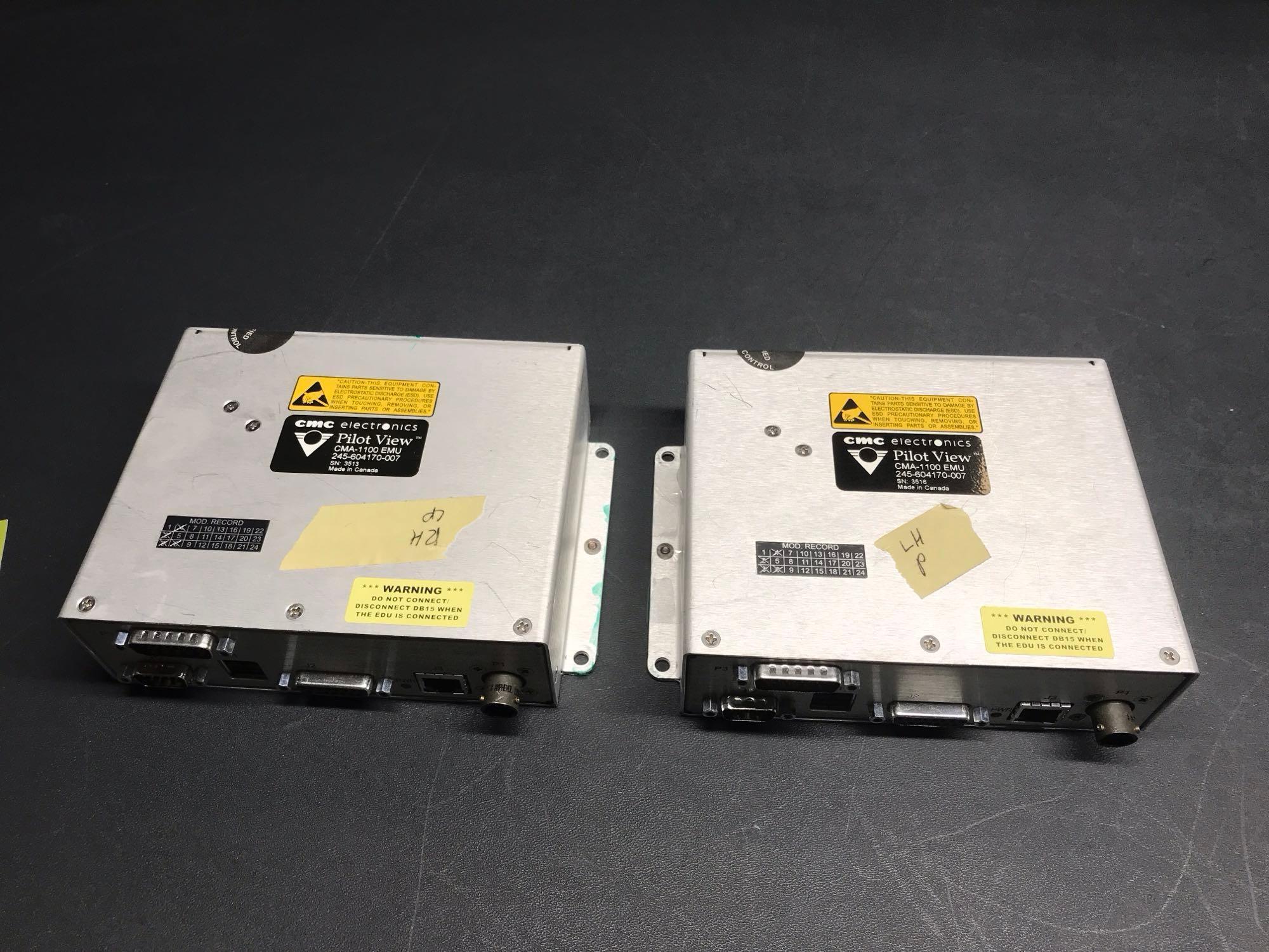(LOT) PILOT VIEW CMA-1100EMU & BA-440 FILTERS
