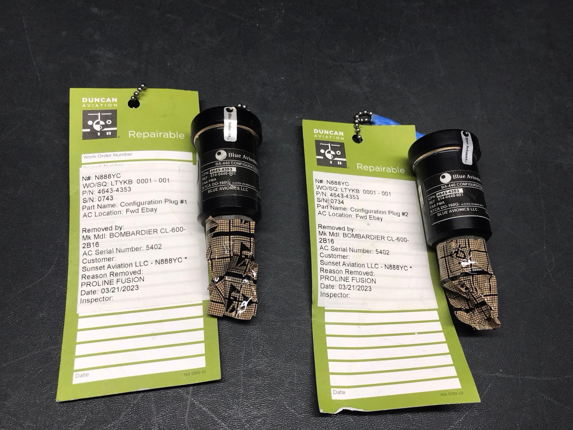 (LOT) PILOT VIEW CMA-1100EMU & BA-440 FILTERS