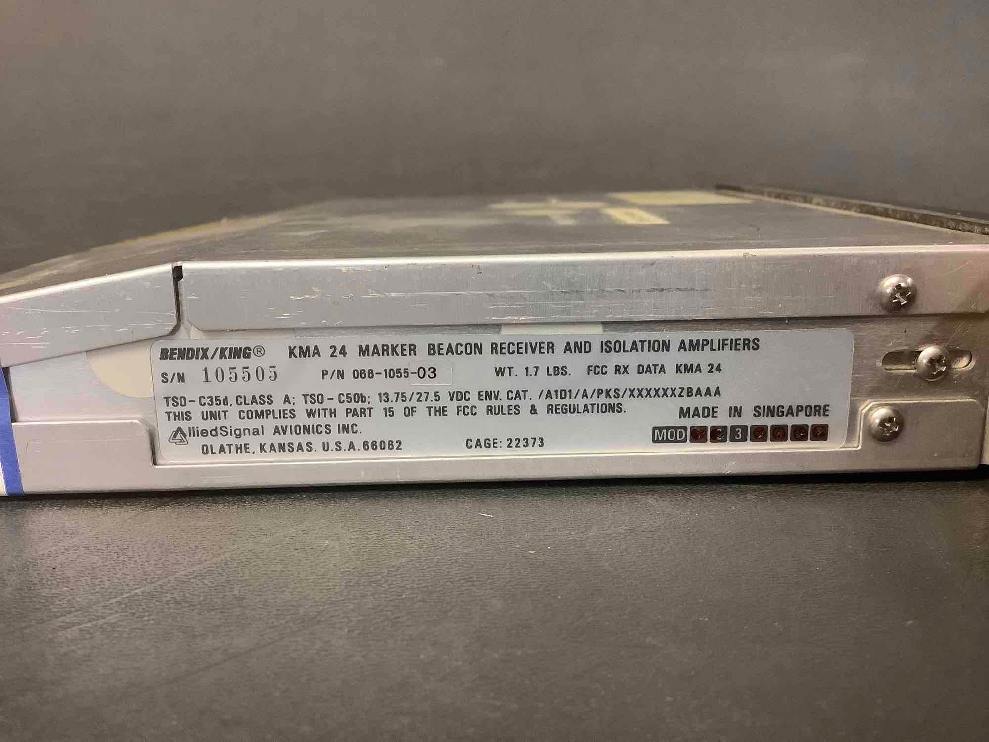 KING KMA-24 AUDIO PANELS