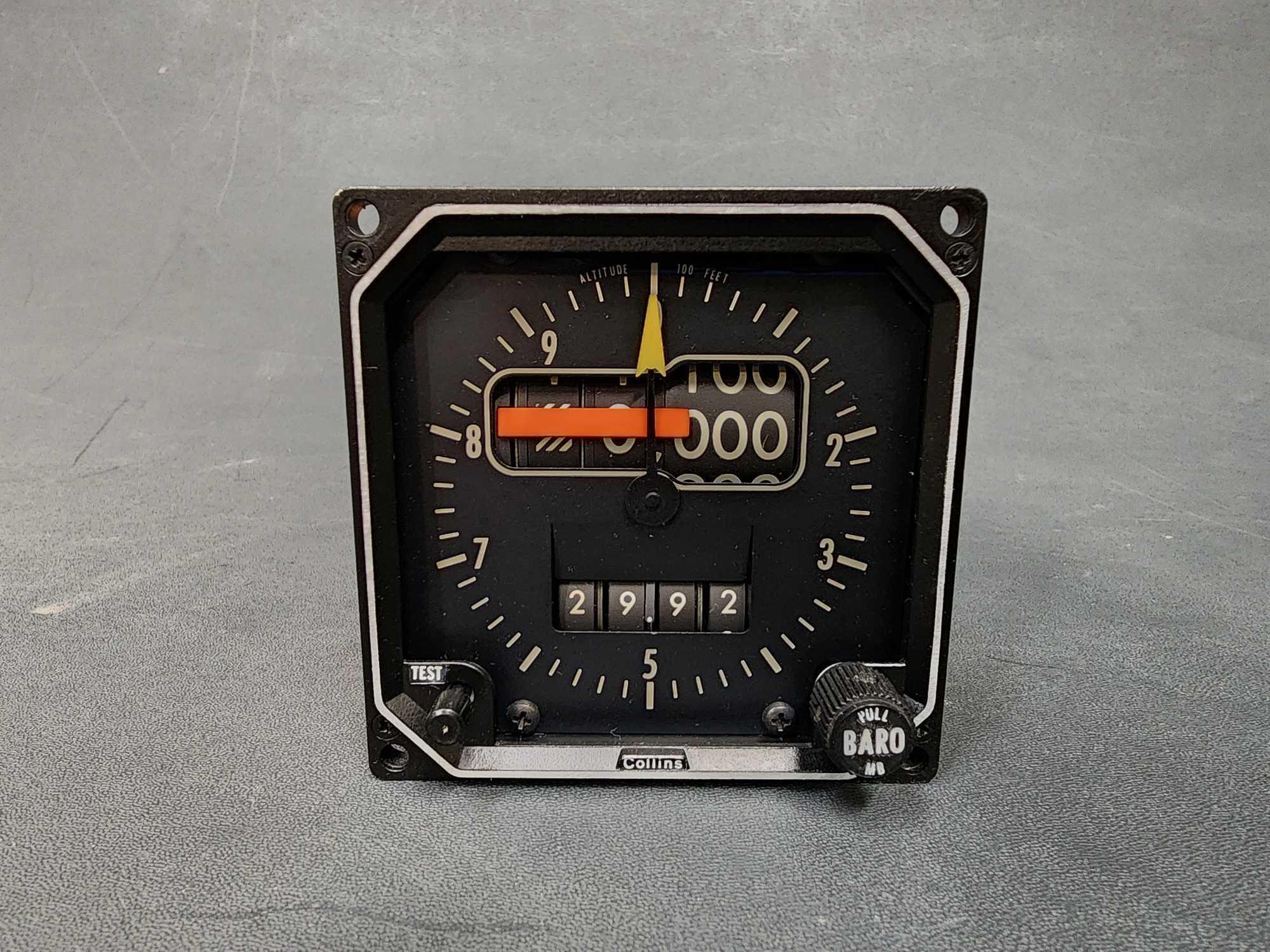 COLLINS ALI-80A ENCODING ALTIMETER 622-3975-014 (OVERHAULED)