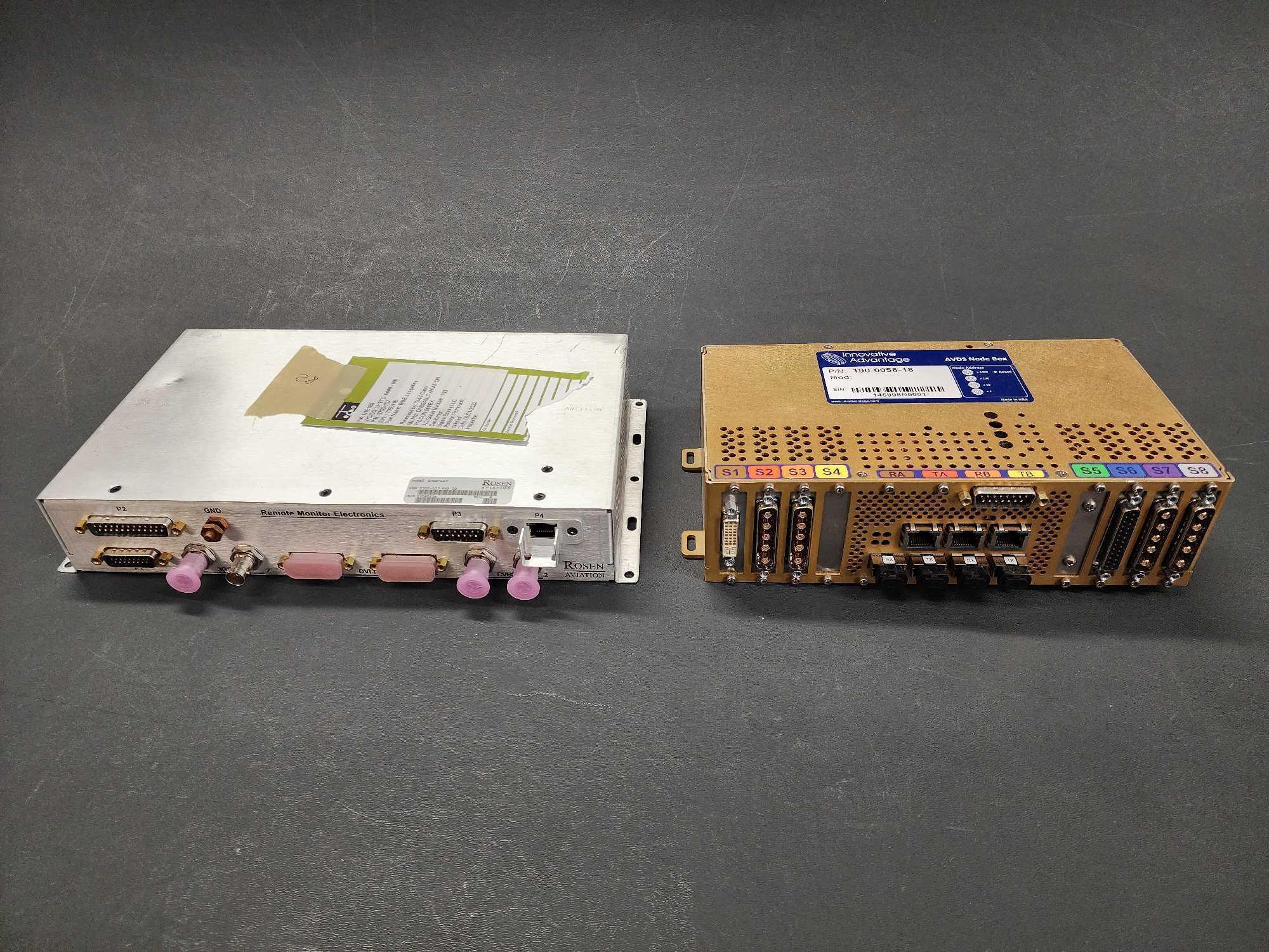 (LOT) AVIONICS REMOVED FROM FALCON 900/2000