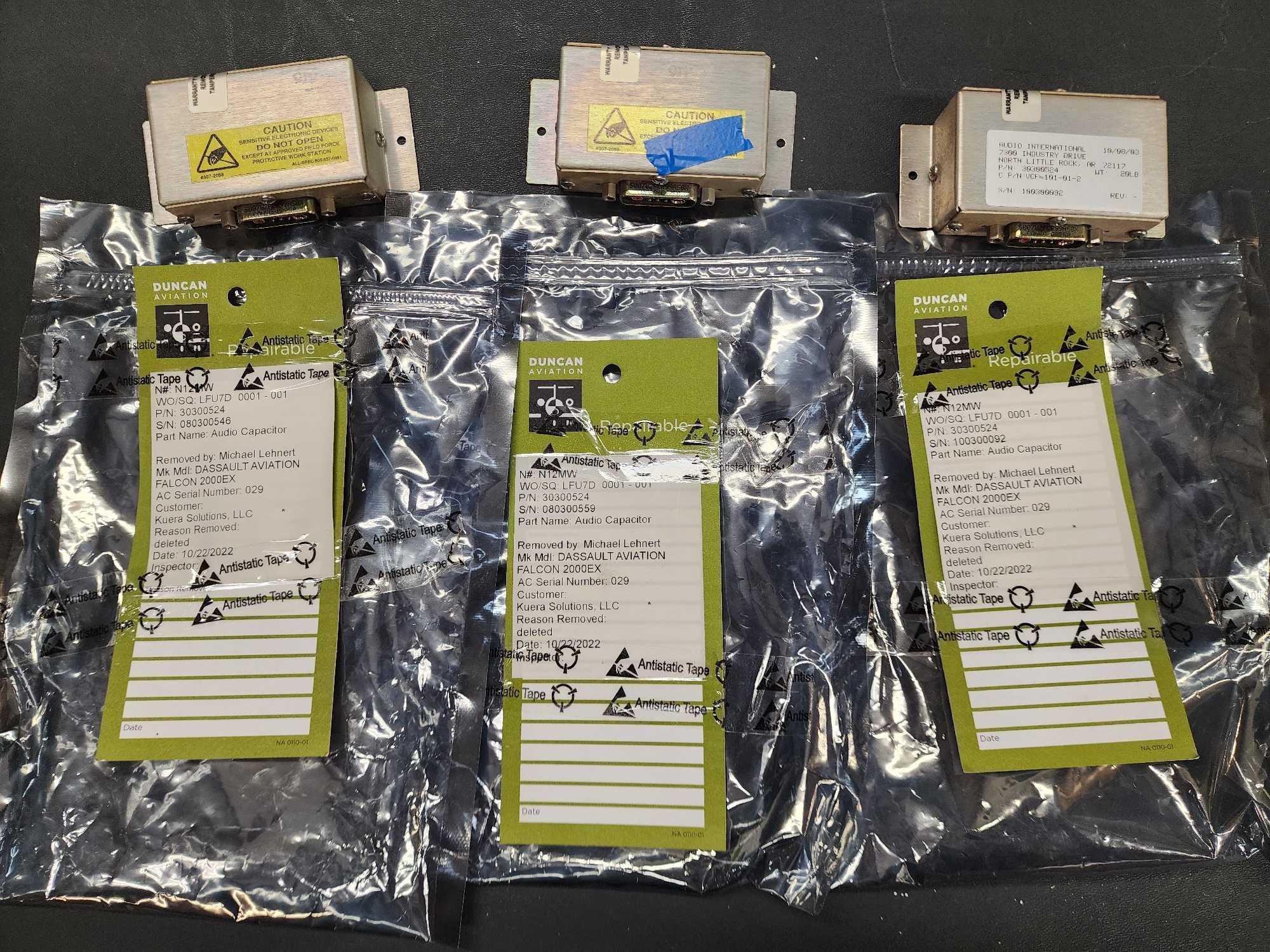 (LOT) AVIONICS REMOVED FROM FALCON 900/2000