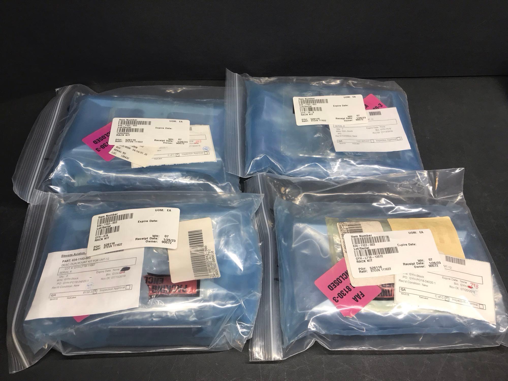 (LOT) NEW AVIONICS INSTALL KITS 634-1103-003