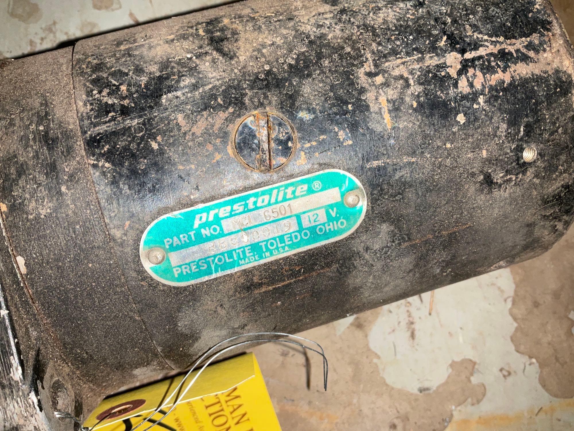 PRESTOLITE 12 VOLT STARTERS