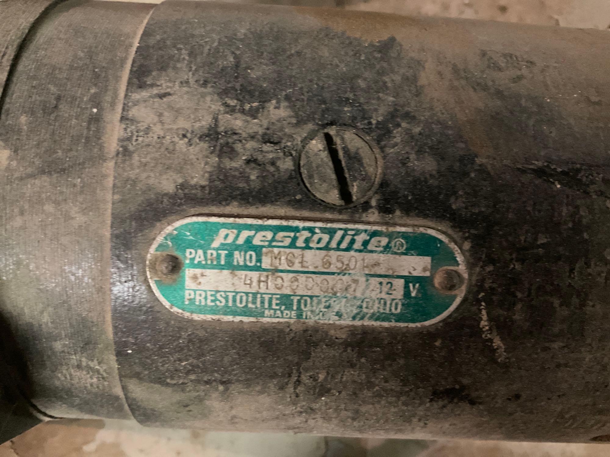 PRESTOLITE 12 VOLT STARTERS