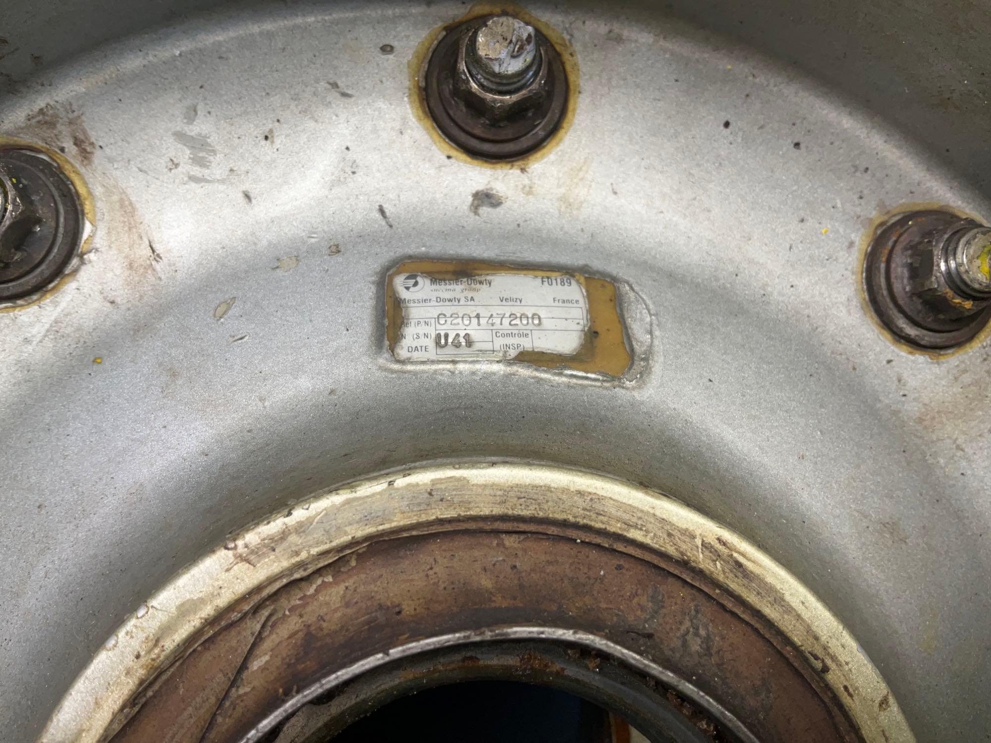 MAIN WHEEL ASSYS C20147-200 (REMOVED FOR WEAR)