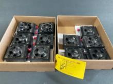BOXES OF COOLING FANS 109-0718-46-103 (ALL REMOVED FOR REPAIR)
