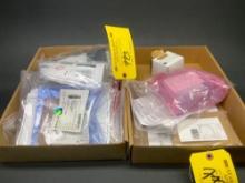 BOXES OF NEW RELAYS & ELECTRICAL EXPENDABLES