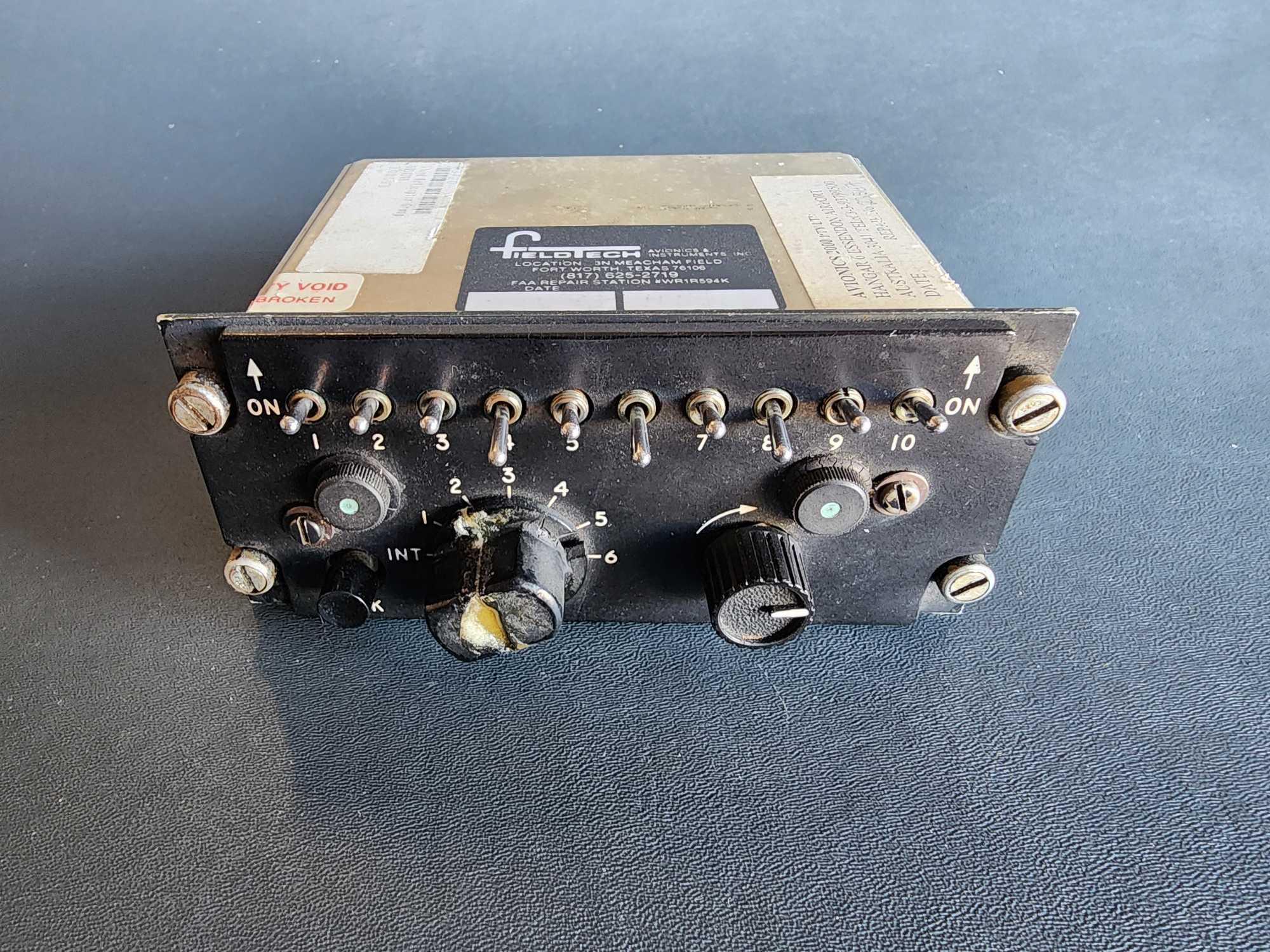 AUDIO PANEL A301-61A (REMOVED FOR REPAIR)