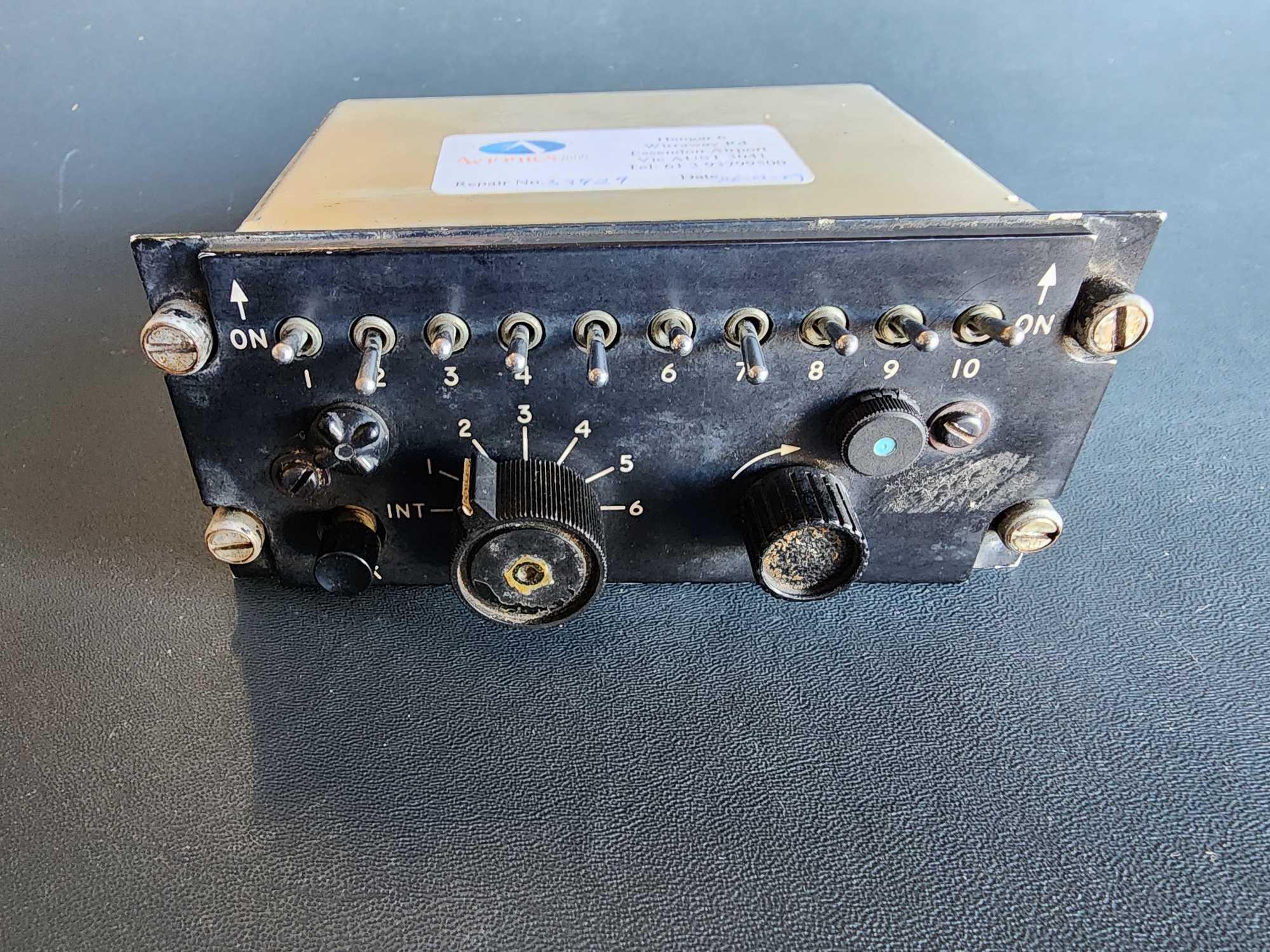 AUDIO PANEL A301-61A (REMOVED FOR REPAIR)
