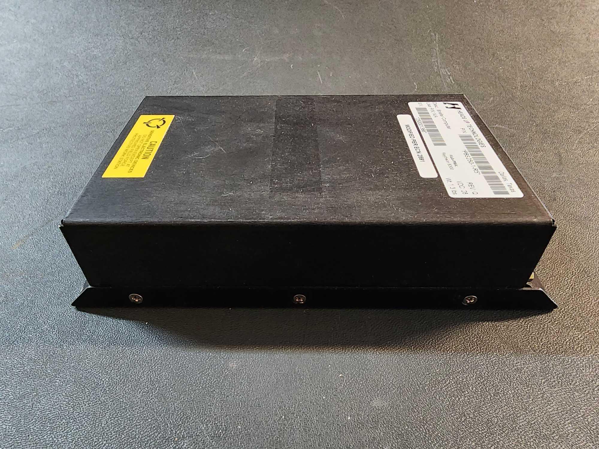 HEADS UP BRIEFER COMPUTER PBS250-1-R5 (MODIFIED) & BRIEFER CONTROLLER PBS250-2-B5 (REPAIRED)