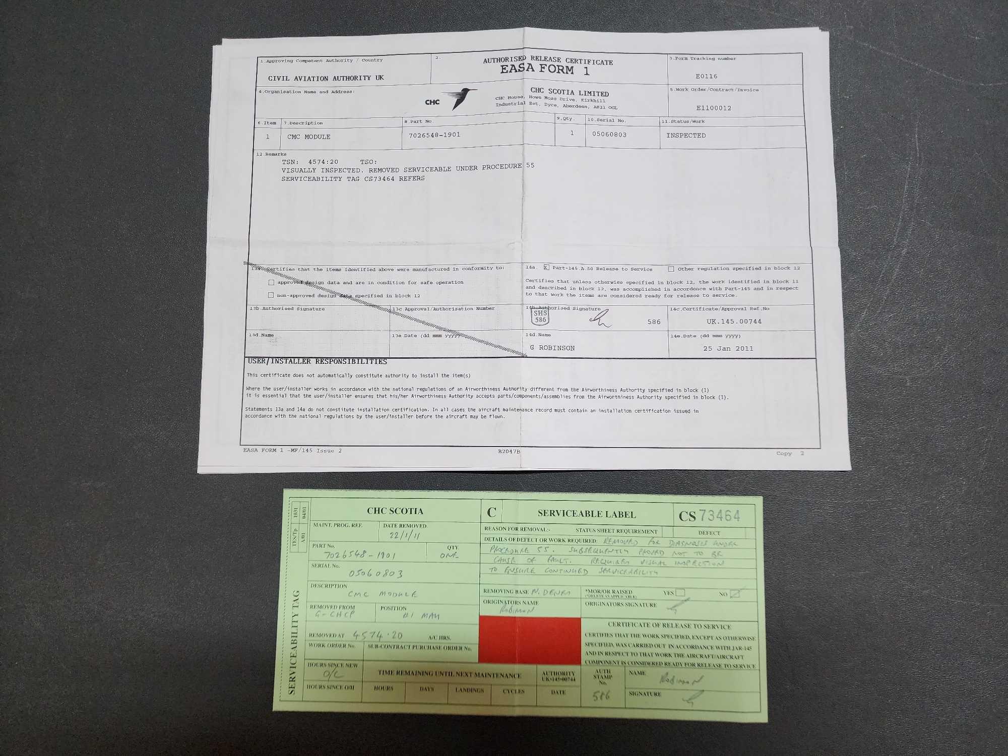 HONEYWELL MODULES 7026548-1901 (REPAIRED, INSPECTED OR A/R)