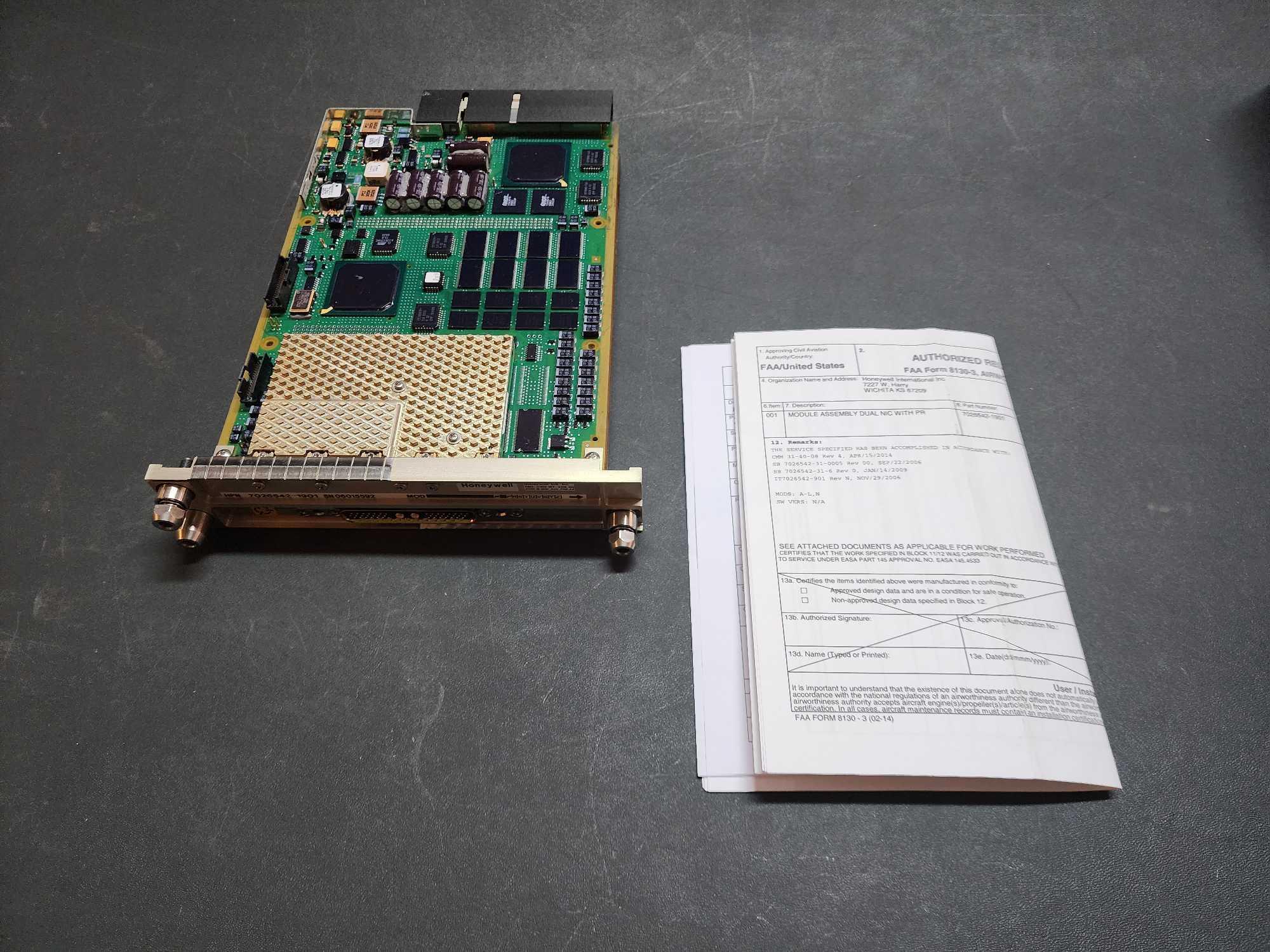HONEYWELL MODULES 7026542-1901 & 7034055-1901