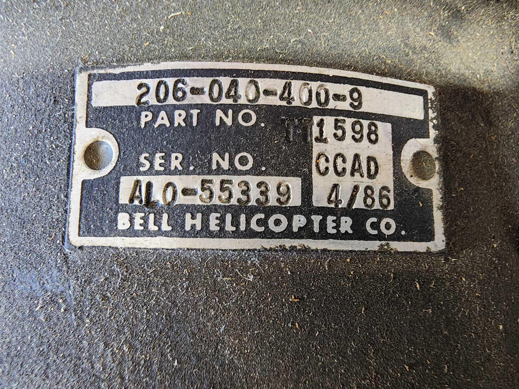 206 TAIL ROTOR GEARBOX HOUSING