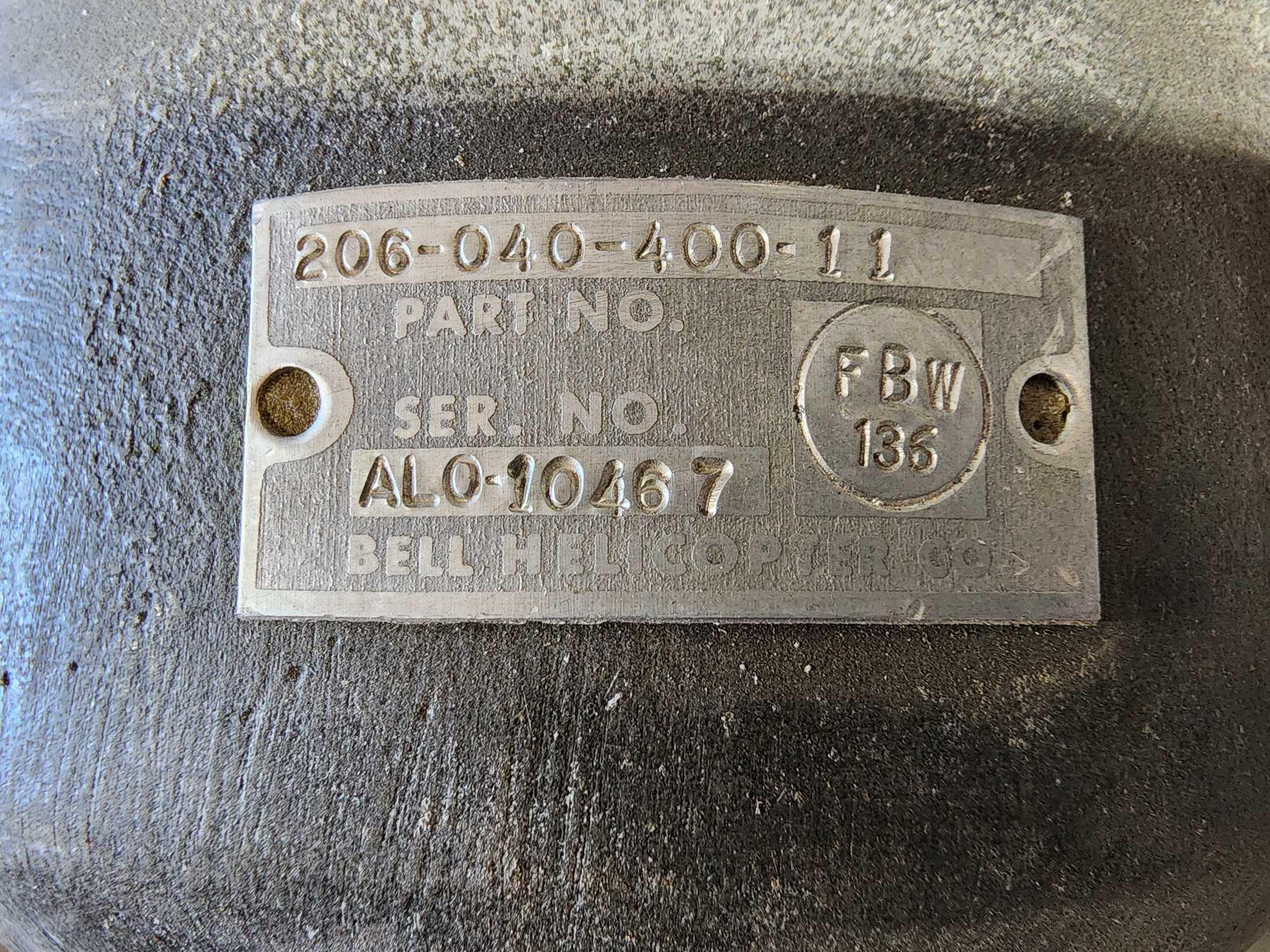 206 TAIL ROTOR GEARBOX HOUSING