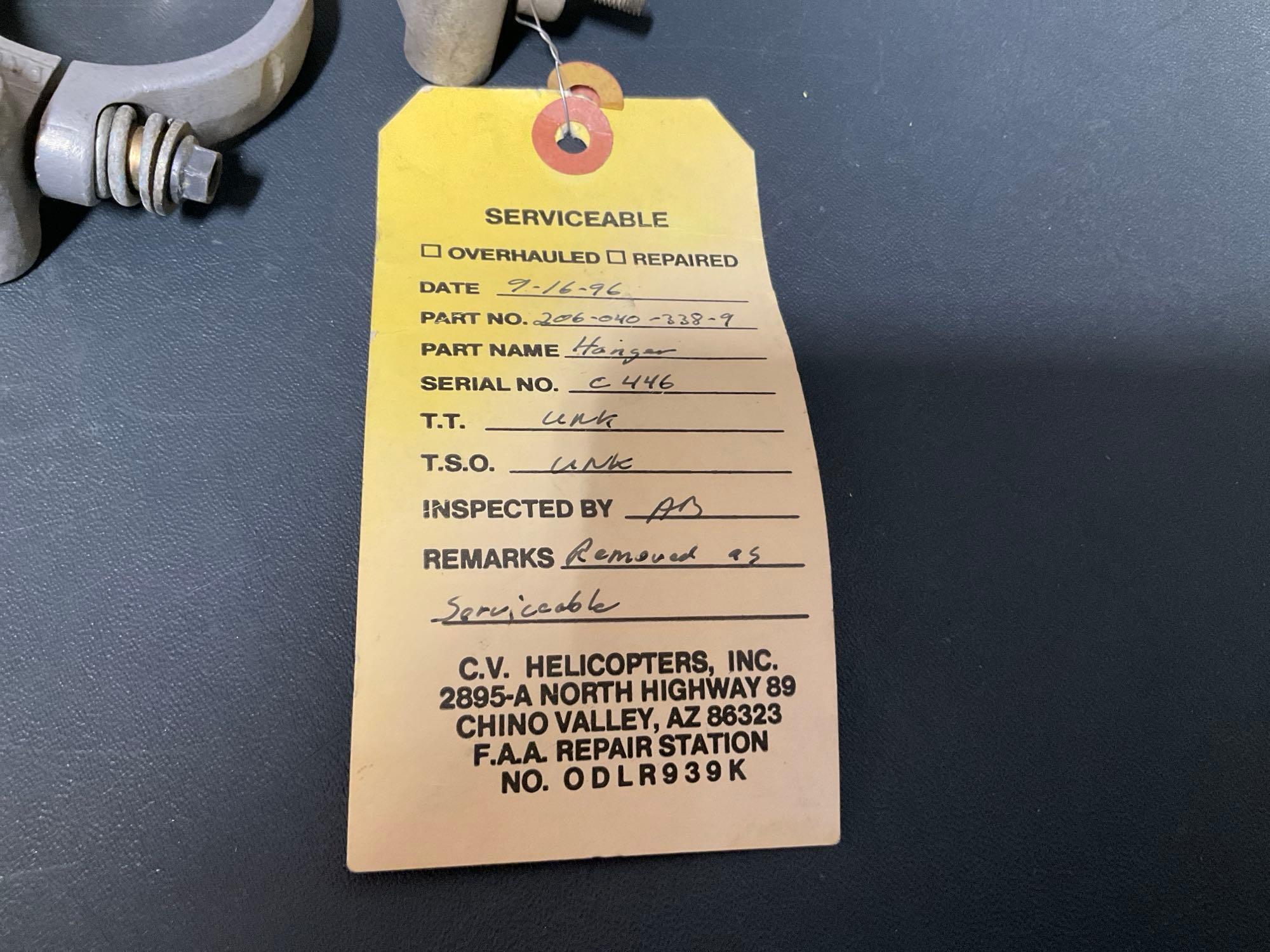 BOXES OF BELL 206 DRIVE SHAFT HANGERS