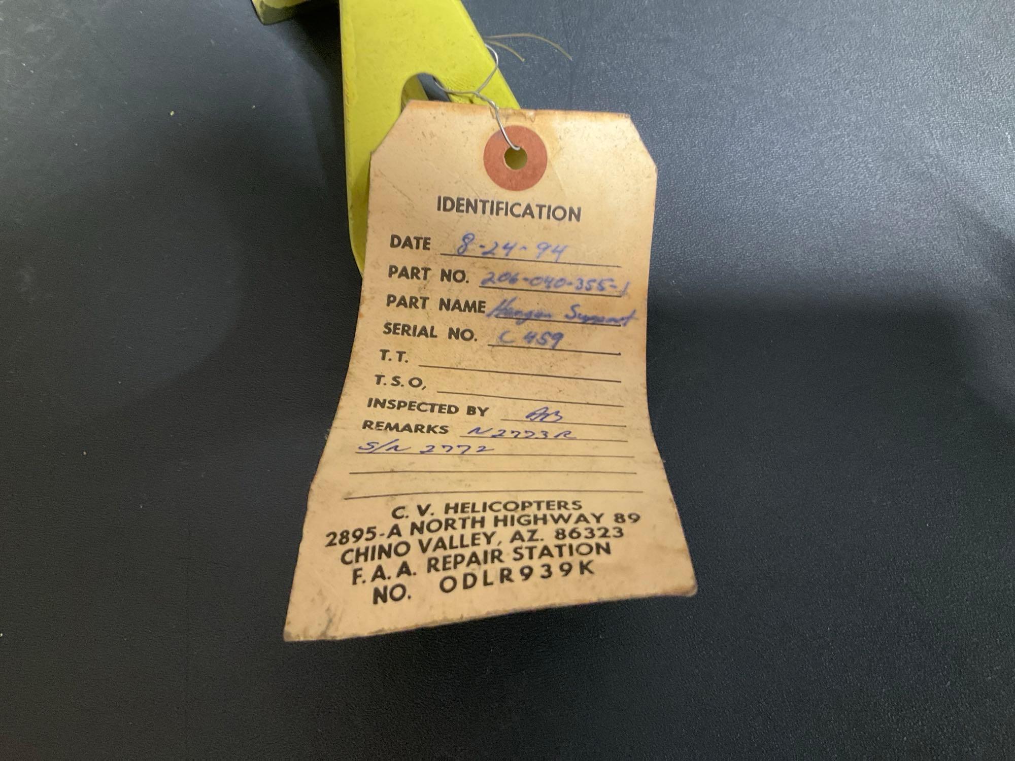 BOXES OF BELL 206 DRIVE SHAFT HANGERS