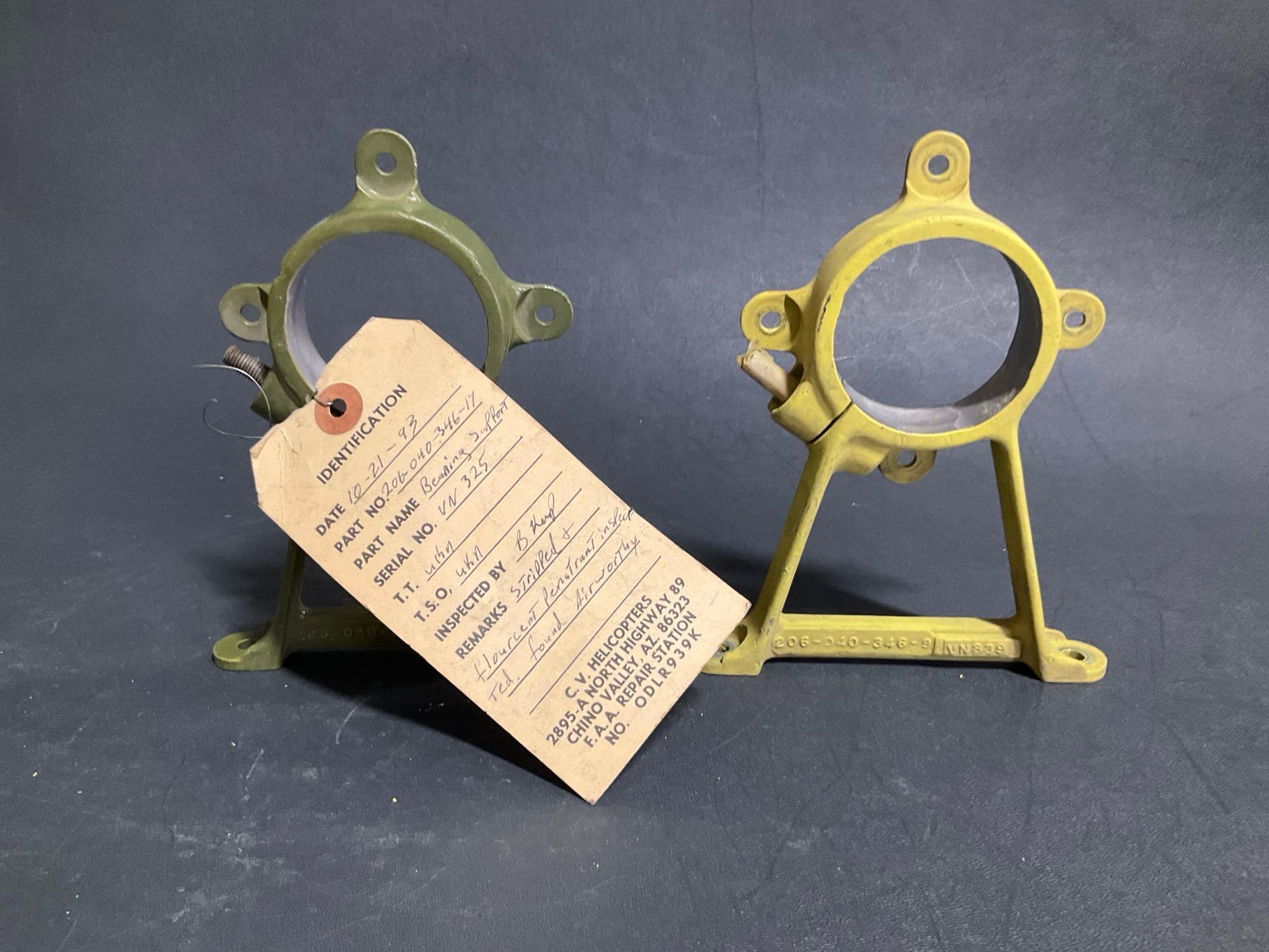 BOXES OF BELL 206 DRIVE SHAFT HANGERS
