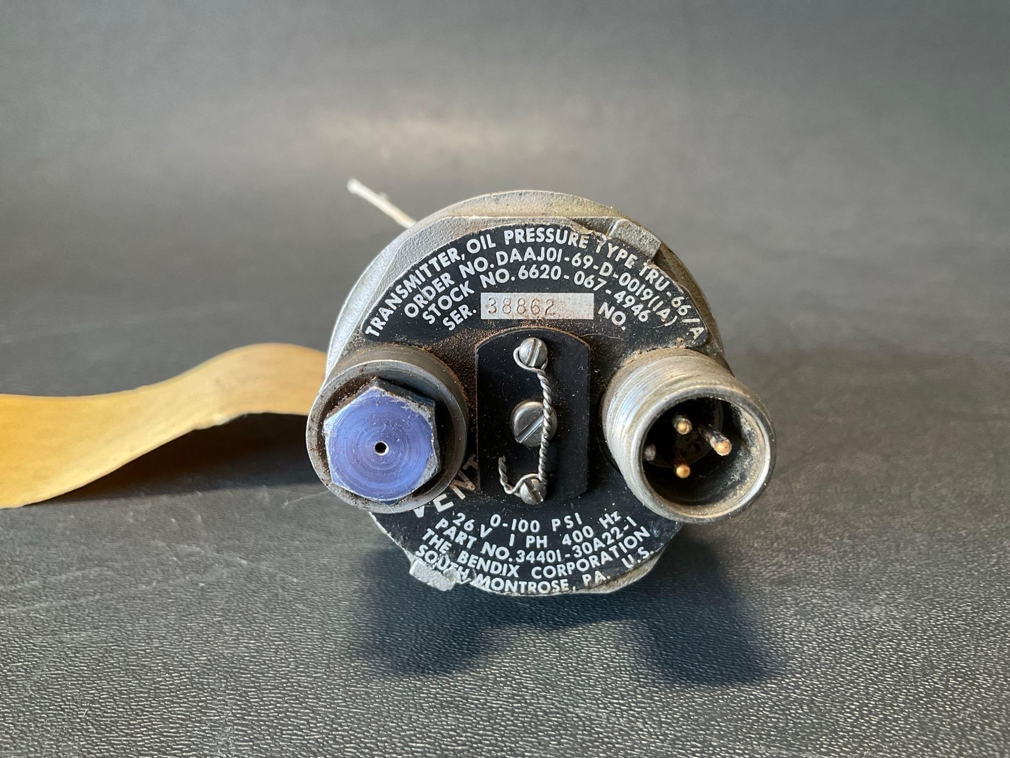 UH-1/T-53 CONTROL BOX, PRESSURE TRANSMITTERS AND HARNESS