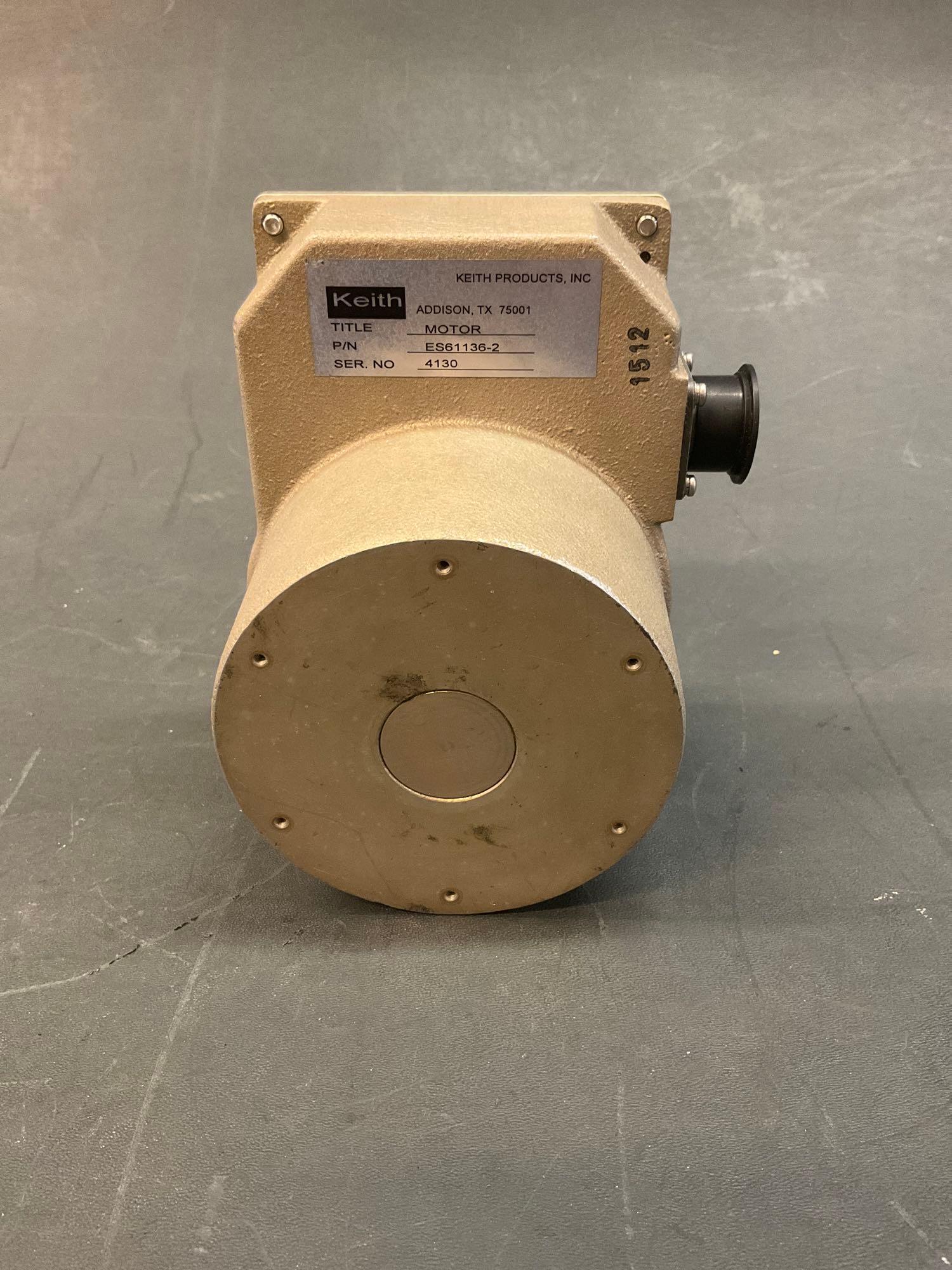 NEW KEITH MOTOR ES61136-2 (NO CERT)