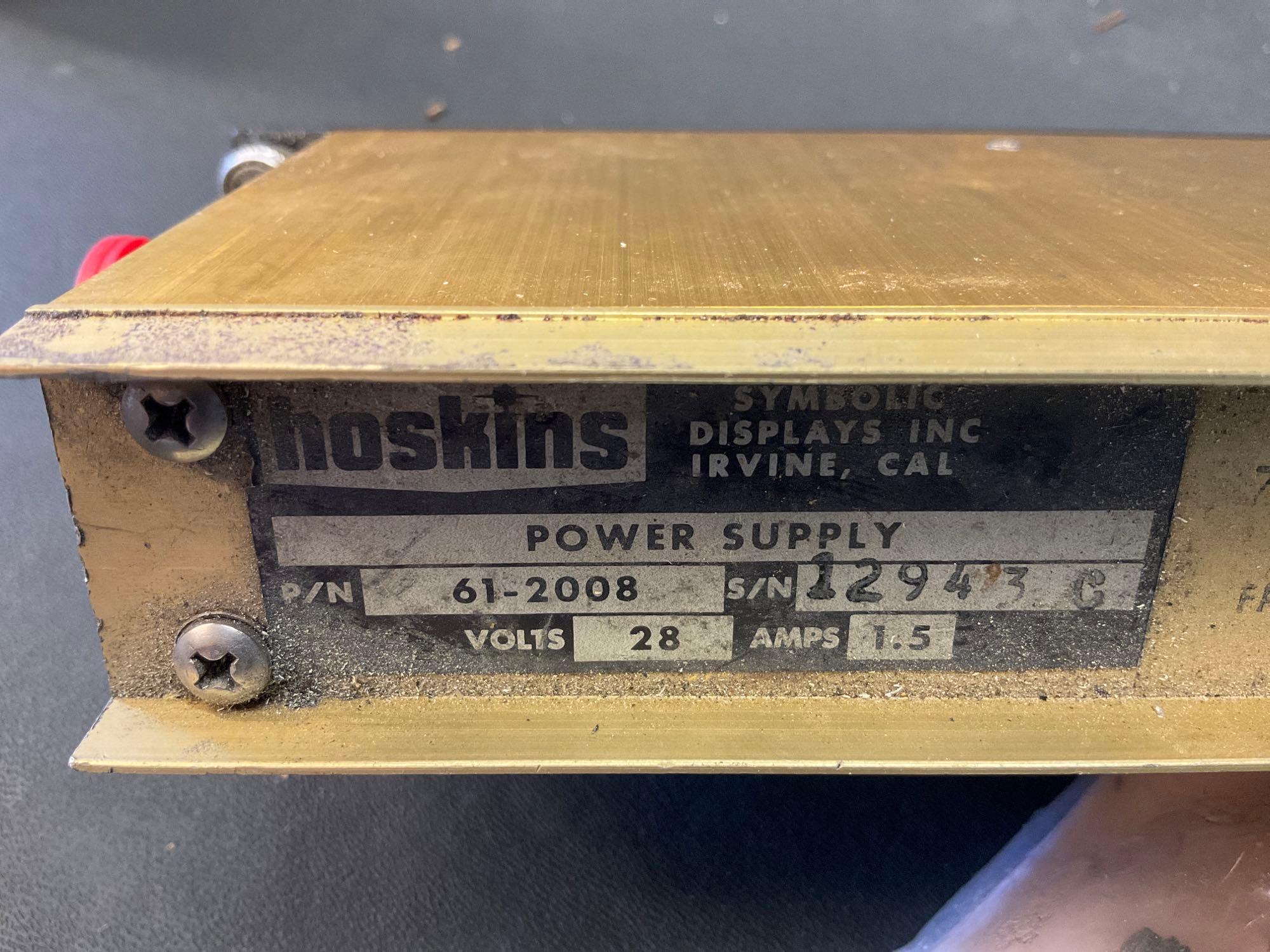 BOXES OF STROBE POWER SUPPLIES (ALL REMOVED FOR CAUSE)