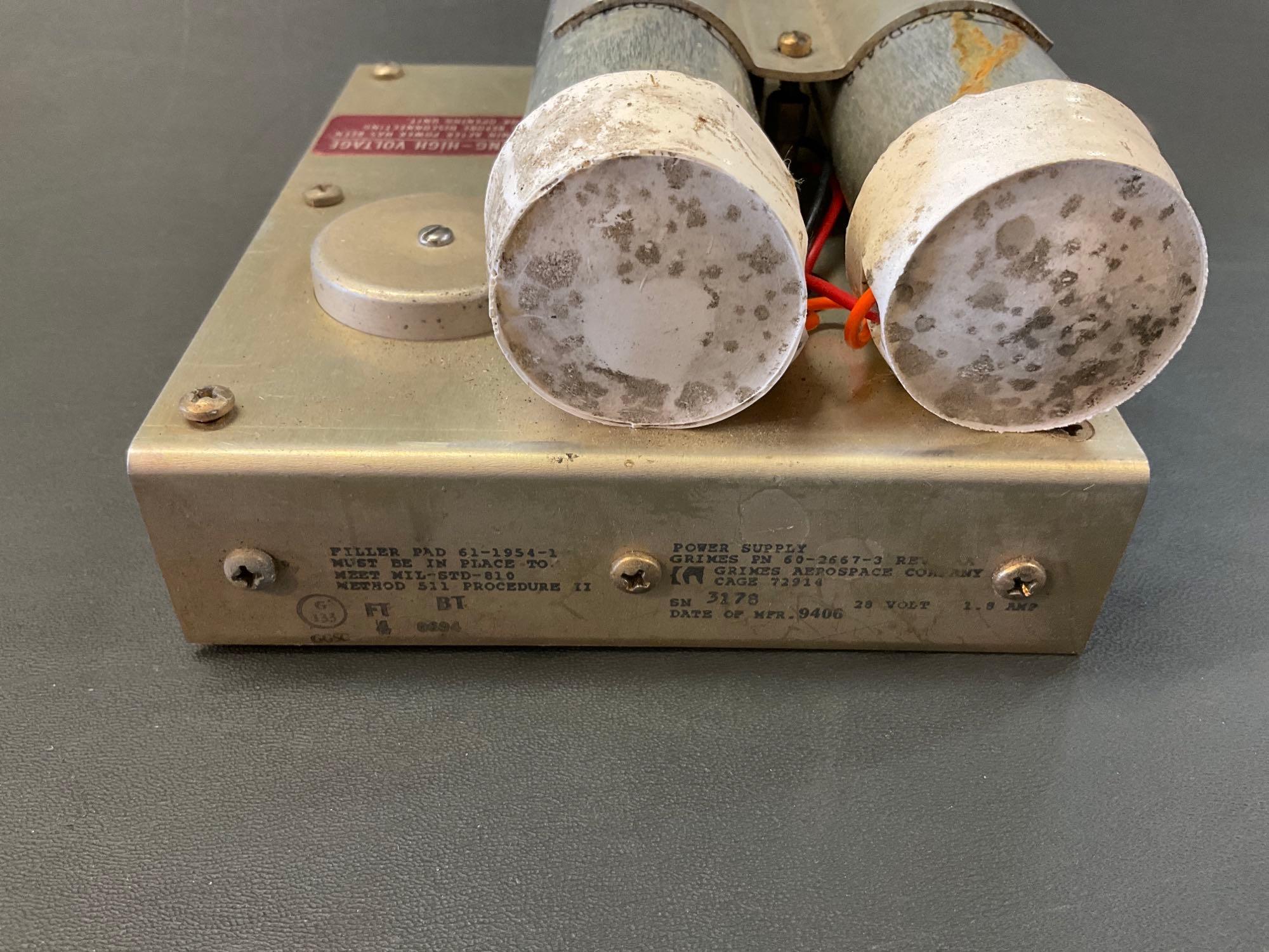 BOXES OF STROBE POWER SUPPLIES (ALL REMOVED FOR CAUSE)