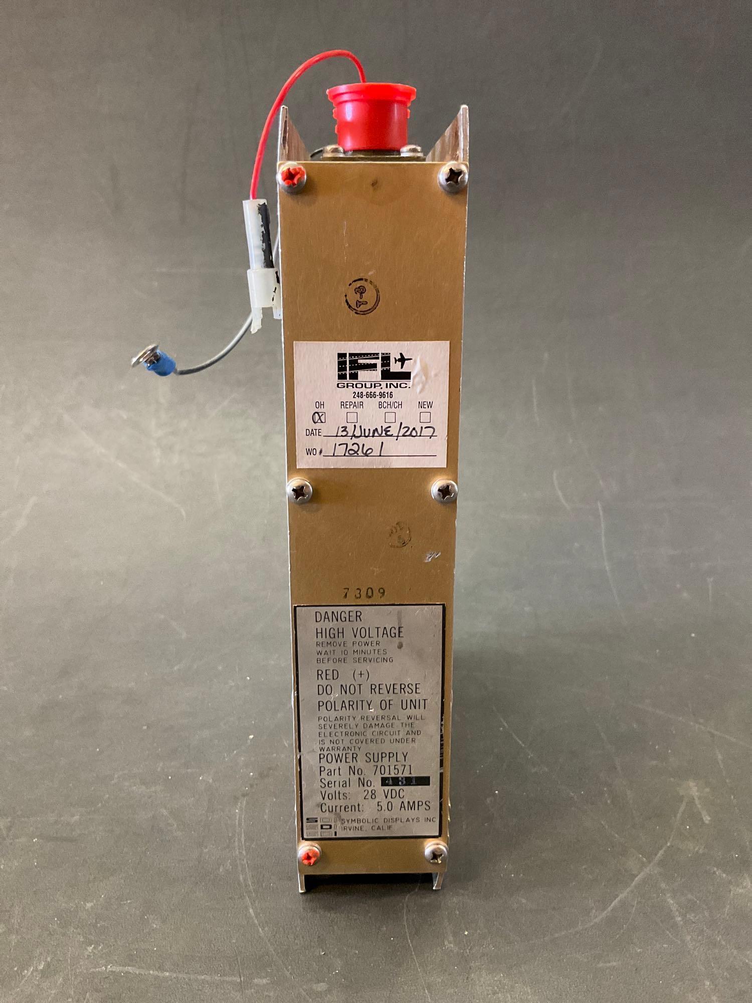 BOXES OF STROBE POWER SUPPLIES (ALL REMOVED FOR CAUSE)