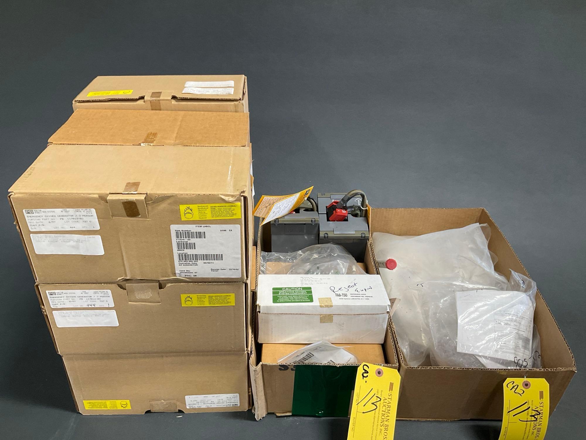 (LOT) LEARJET INVENTORY & OXYGEN INVENTORY