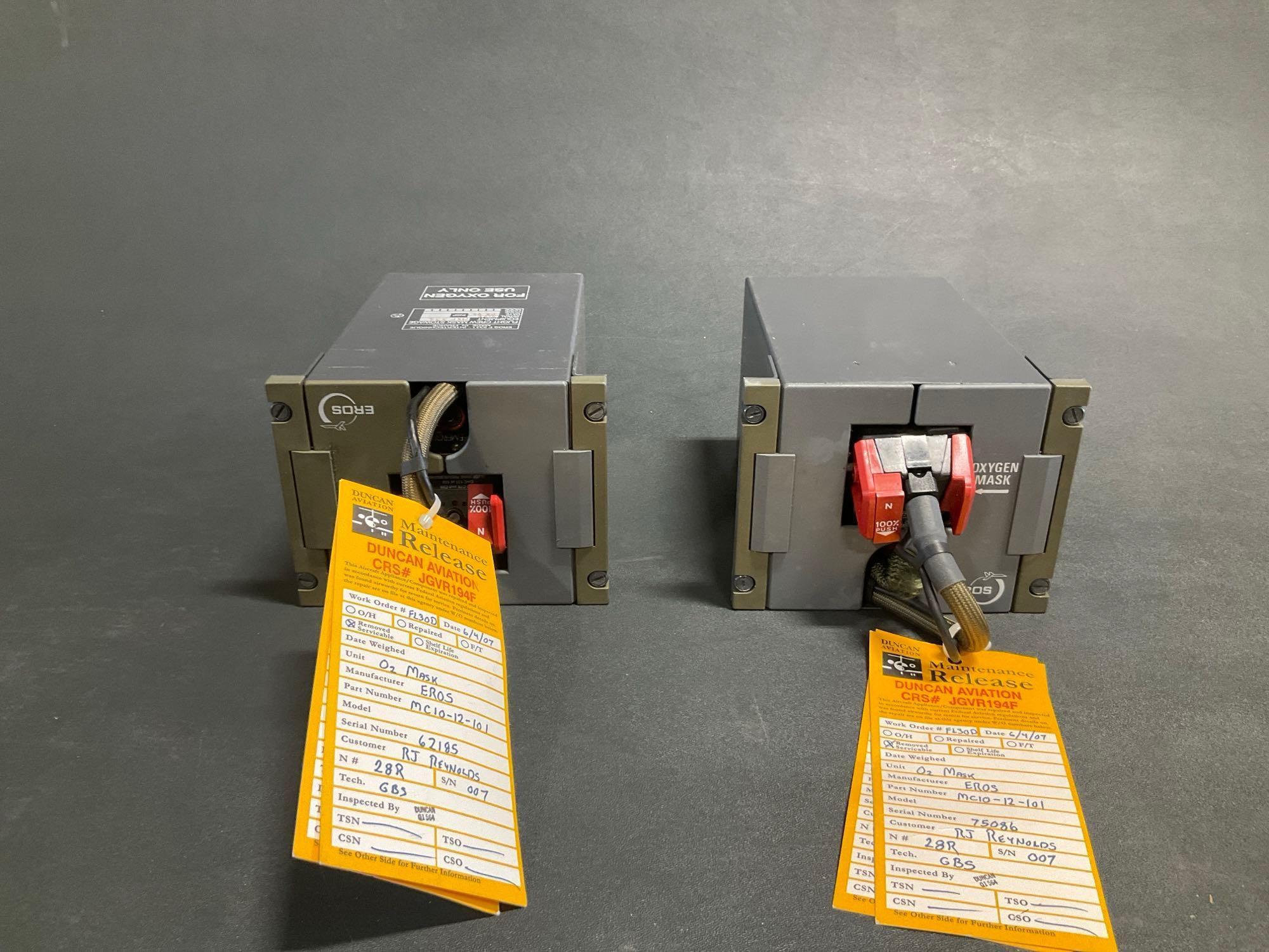 (LOT) LEARJET INVENTORY & OXYGEN INVENTORY