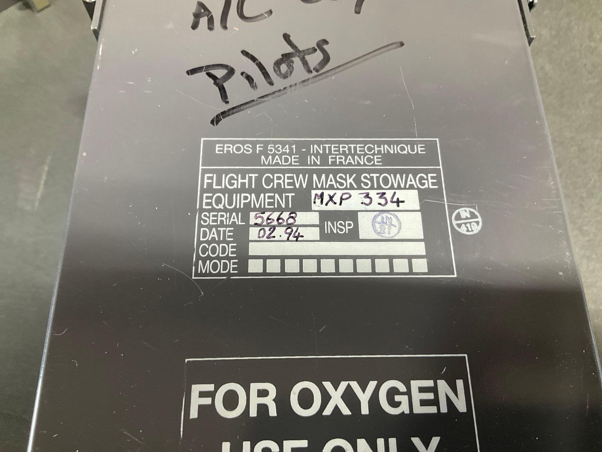 (LOT) LEARJET INVENTORY & OXYGEN INVENTORY