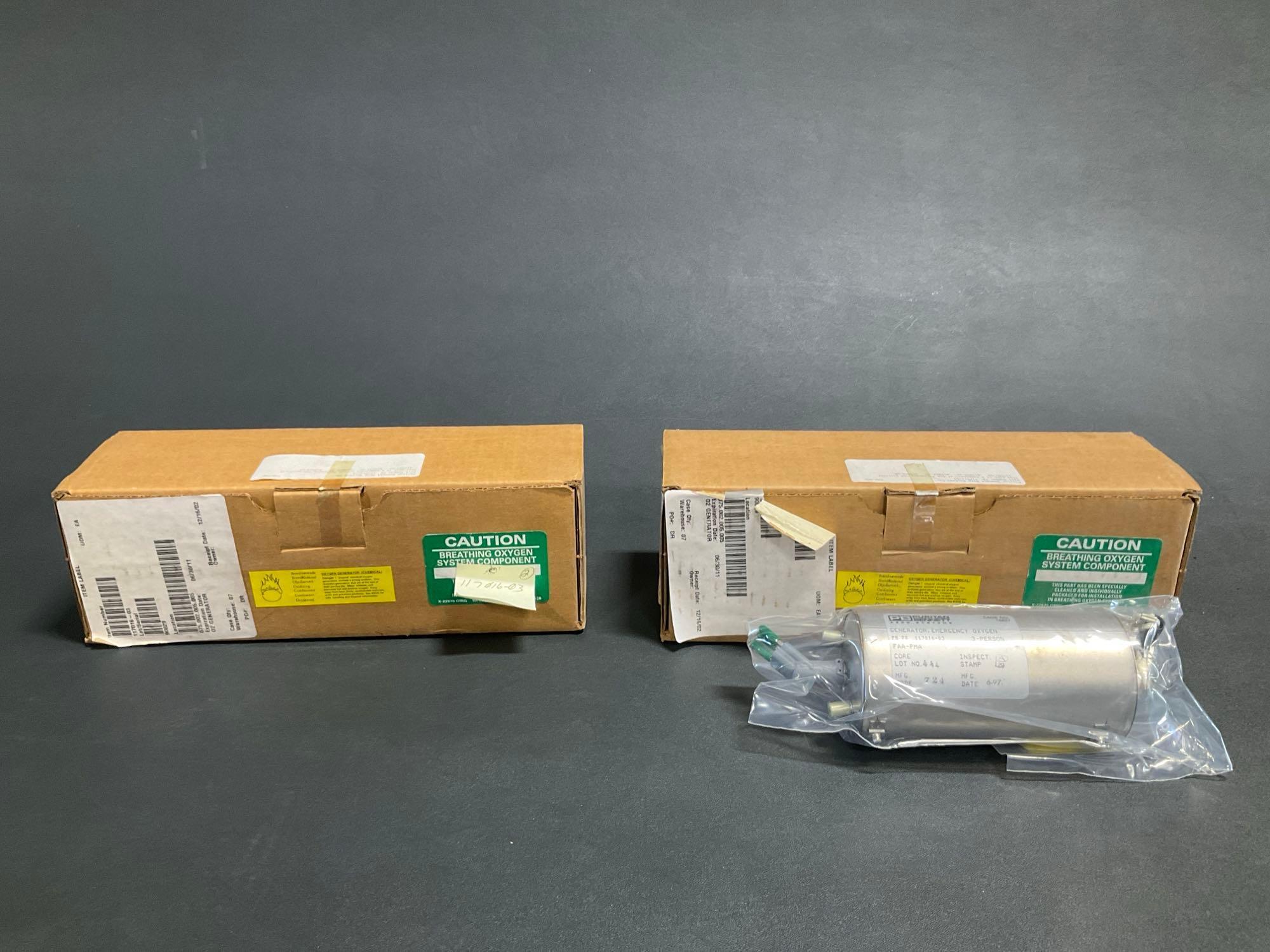 (LOT) LEARJET INVENTORY & OXYGEN INVENTORY