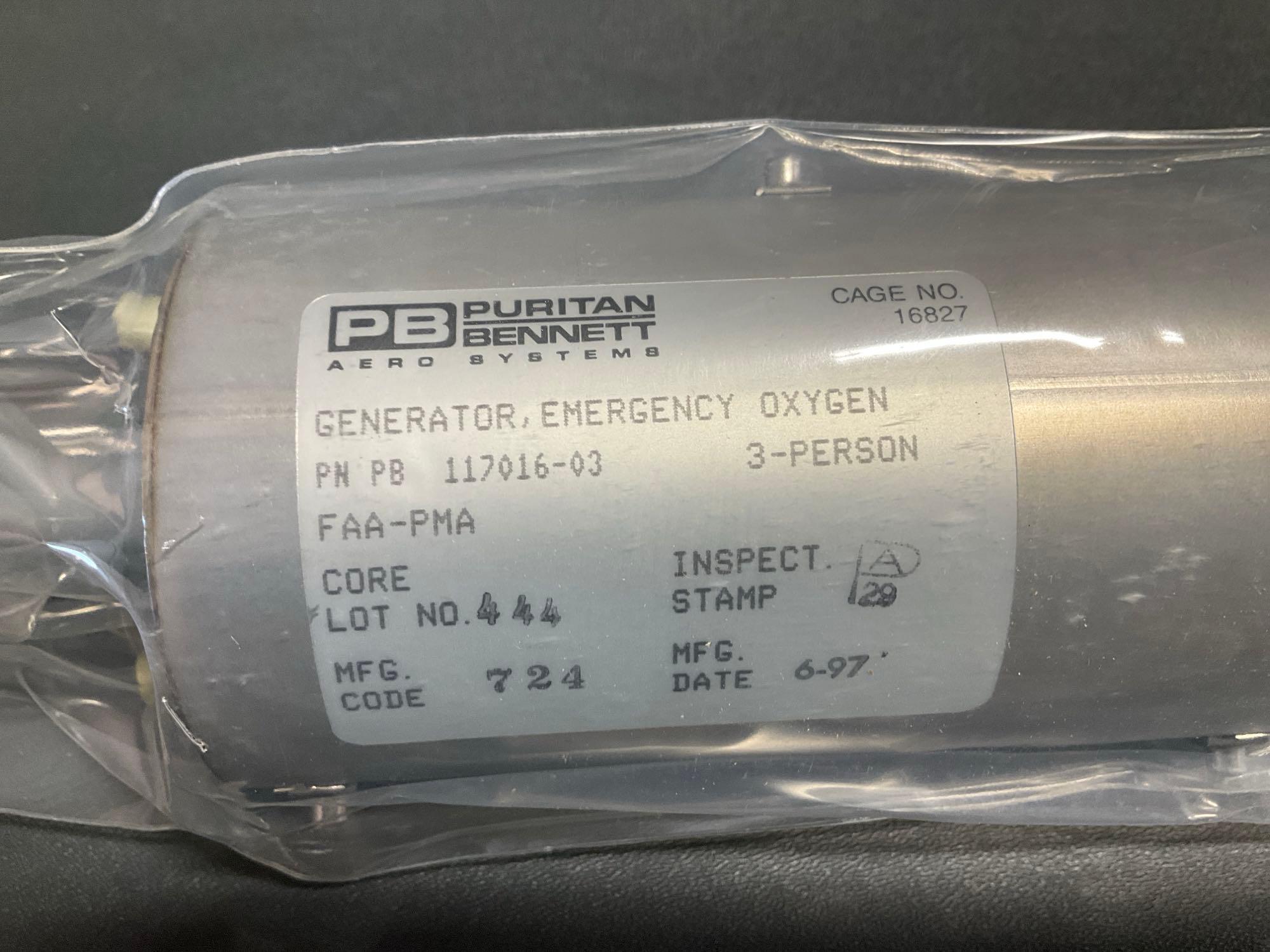 (LOT) LEARJET INVENTORY & OXYGEN INVENTORY