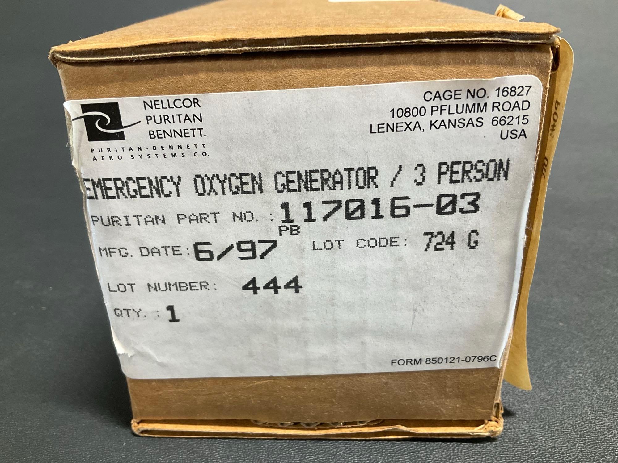 (LOT) LEARJET INVENTORY & OXYGEN INVENTORY