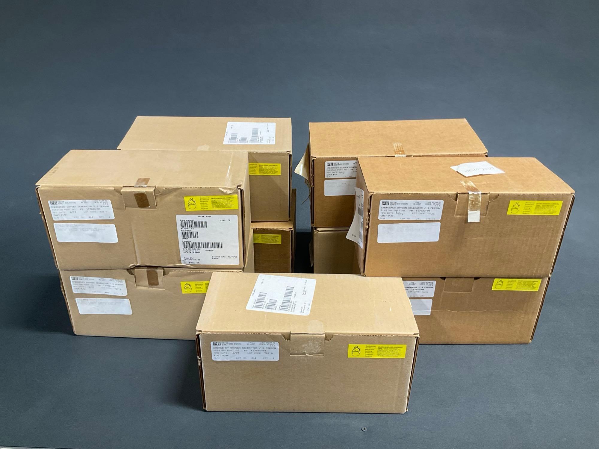 (LOT) LEARJET INVENTORY & OXYGEN INVENTORY