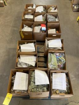 PALLETS OF NEW LEARJET & HARDWARE INVENTORY