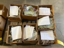 PALLETS OF NEW LEARJET & HARDWARE INVENTORY